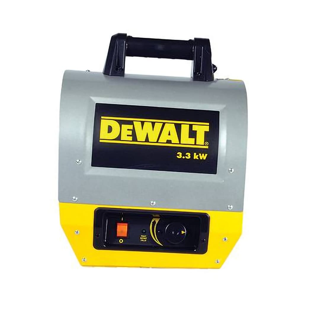 DEWALT Up to 3300 Watt Portable Electric Garage Heater with