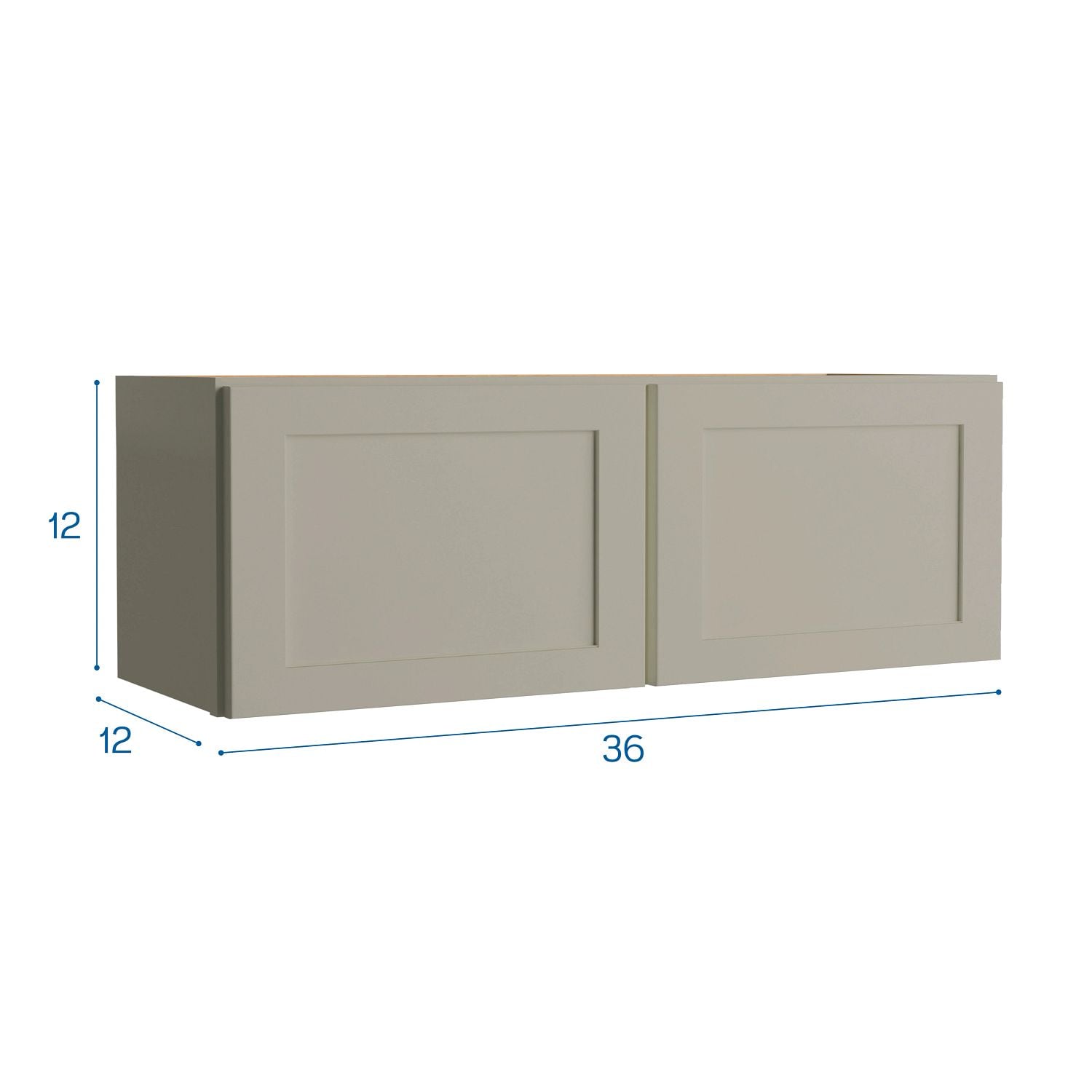 Project Source W3612BG Cabinets-Kitchen - View #6