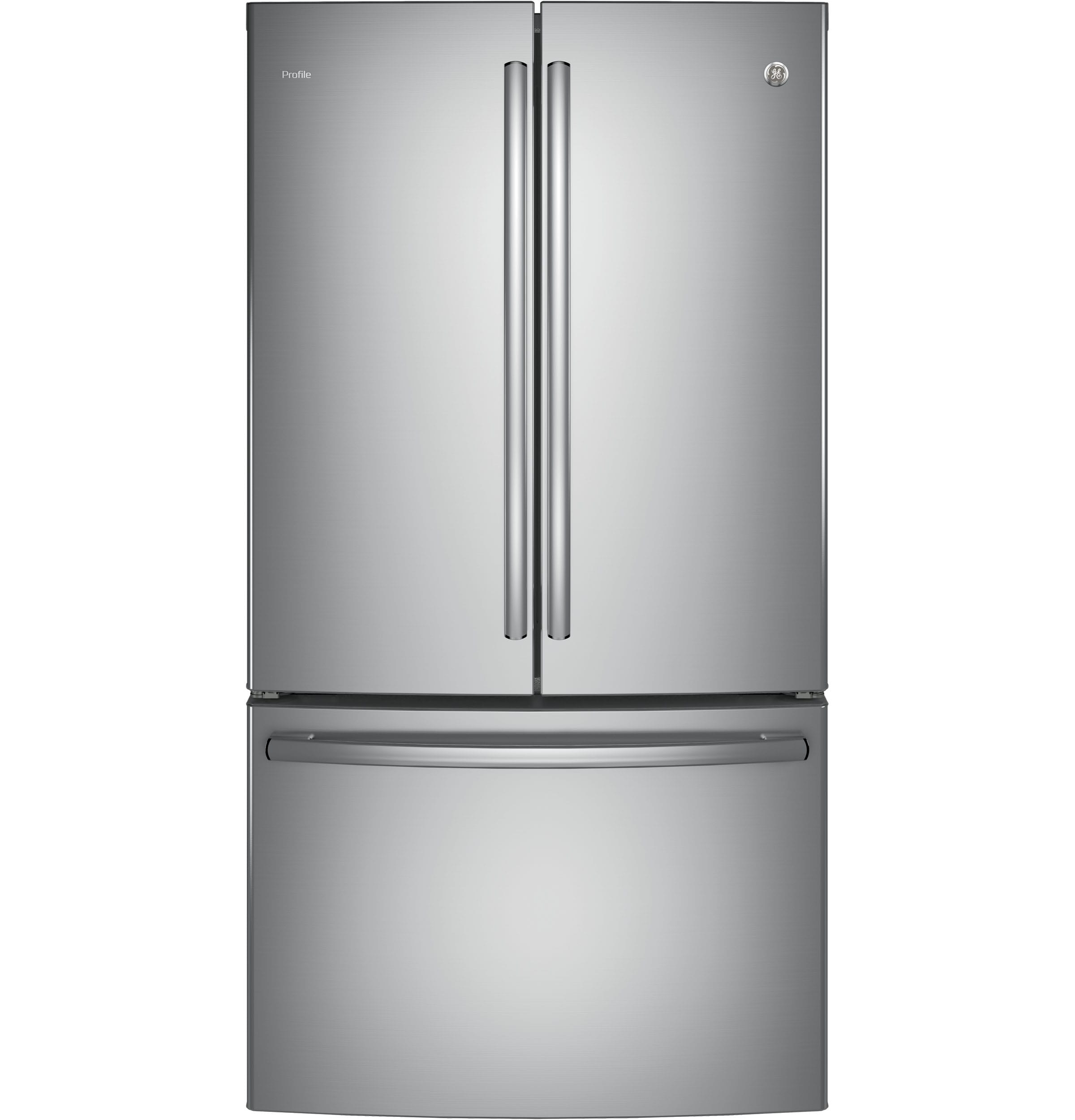 GE Profile 23.1-cu ft Counter-depth French Door Refrigerator with