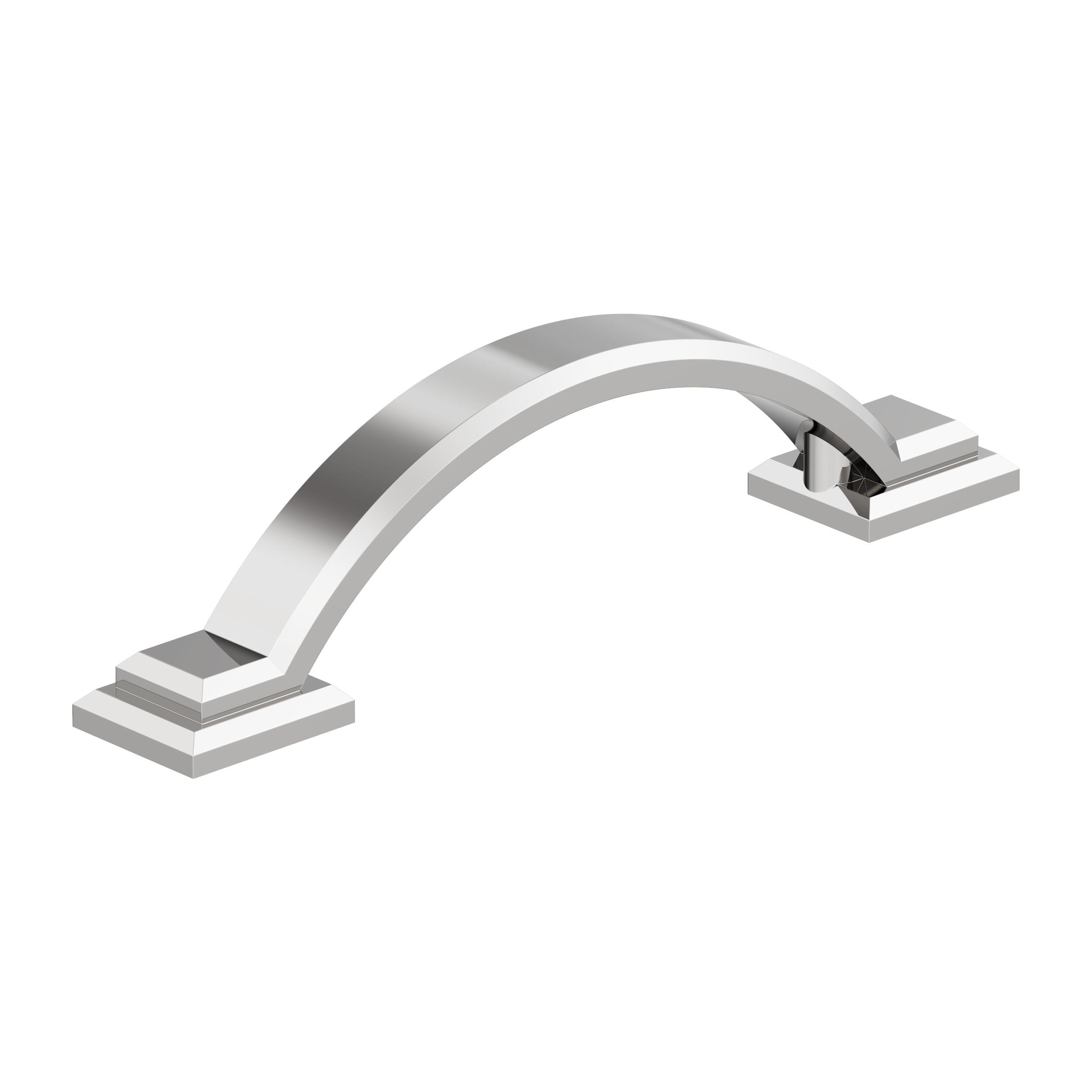 Amerock 10VMP3704026 Sheffield 3-in , 76mm Center to Center Polished Chrome Arch Handle 10 -Pack