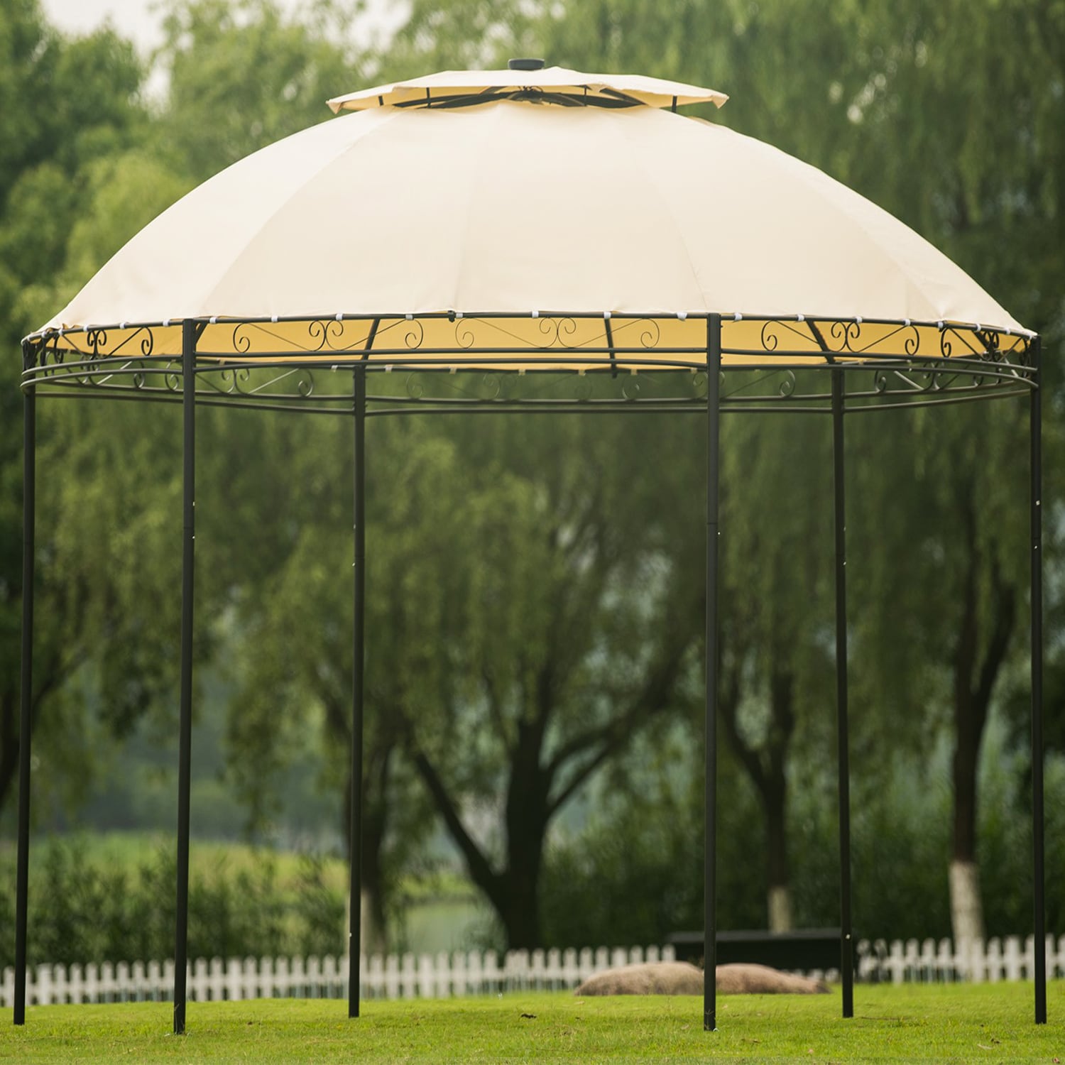 GZMR GZ-732MXA-AOR Wood-Resin-Gazebos - View #11