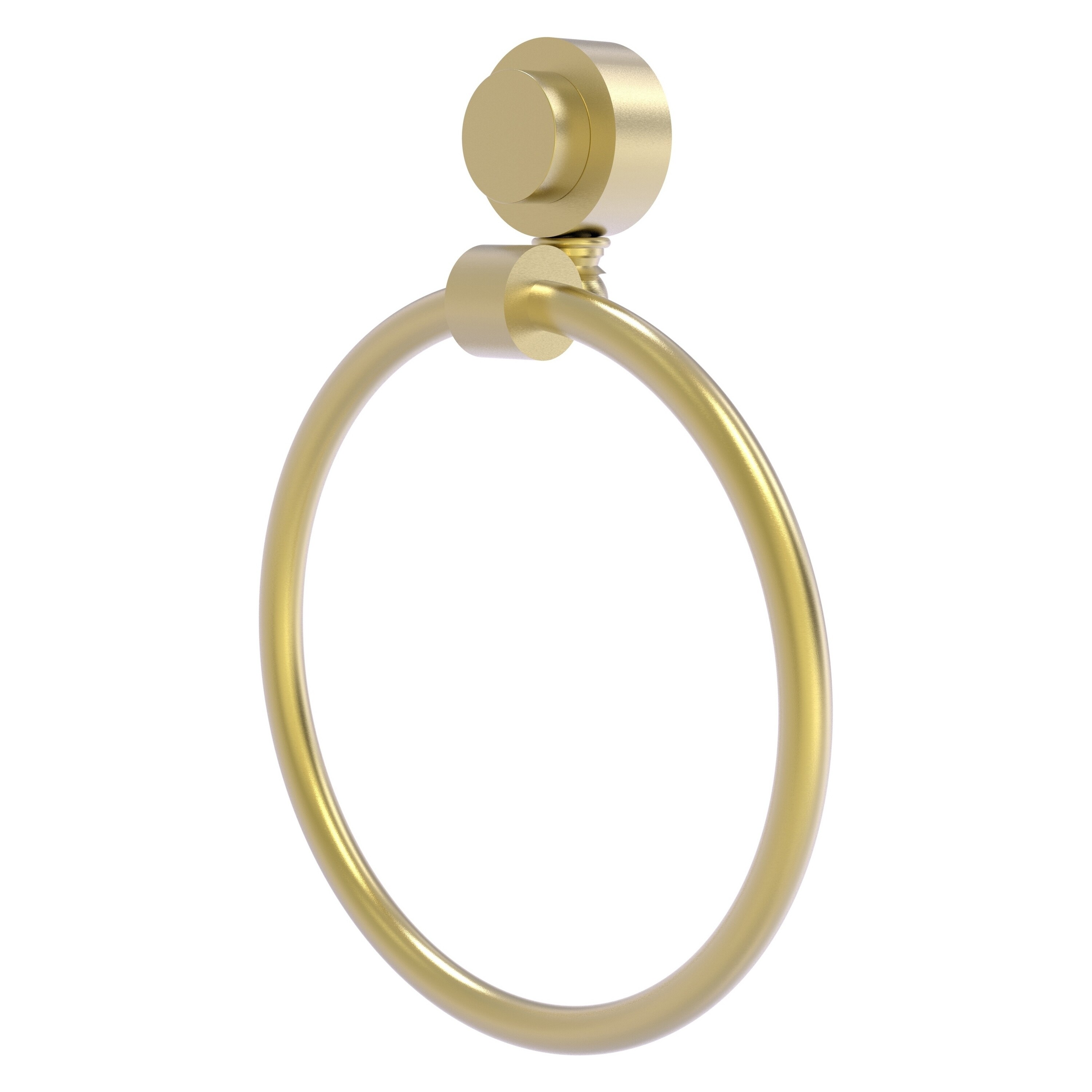 Allied Brass 416-SBR Venus Satin Brass Wall mount Single Towel Ring