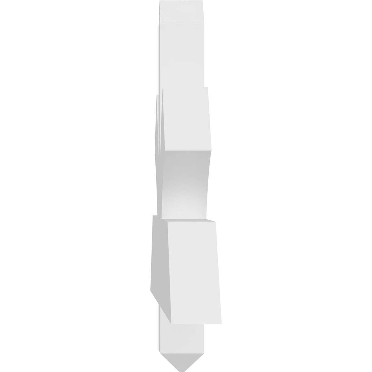 Ekena Millwork GBP048X14X0204RED00 Exterior-Brackets-Braces - View #3