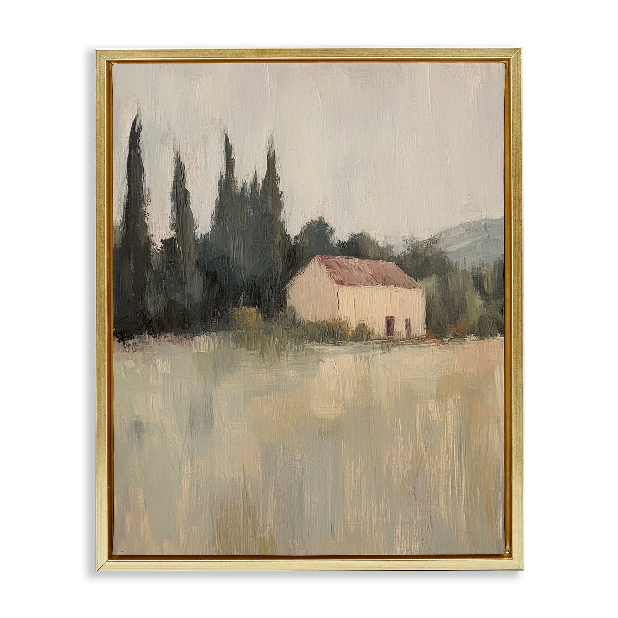 Stupell Industries BT-828-FFG-16X20 Blended Nature Landscape Floating Frame design by Petal Prints Design
