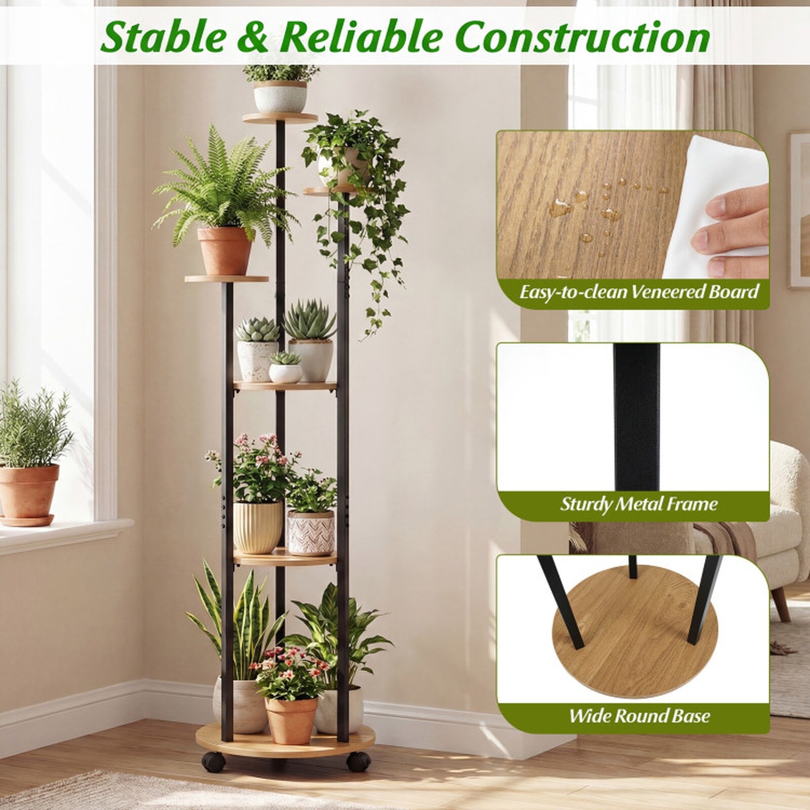 SUGIFT LW108SUGHY2162 Plant-Stand - View #4