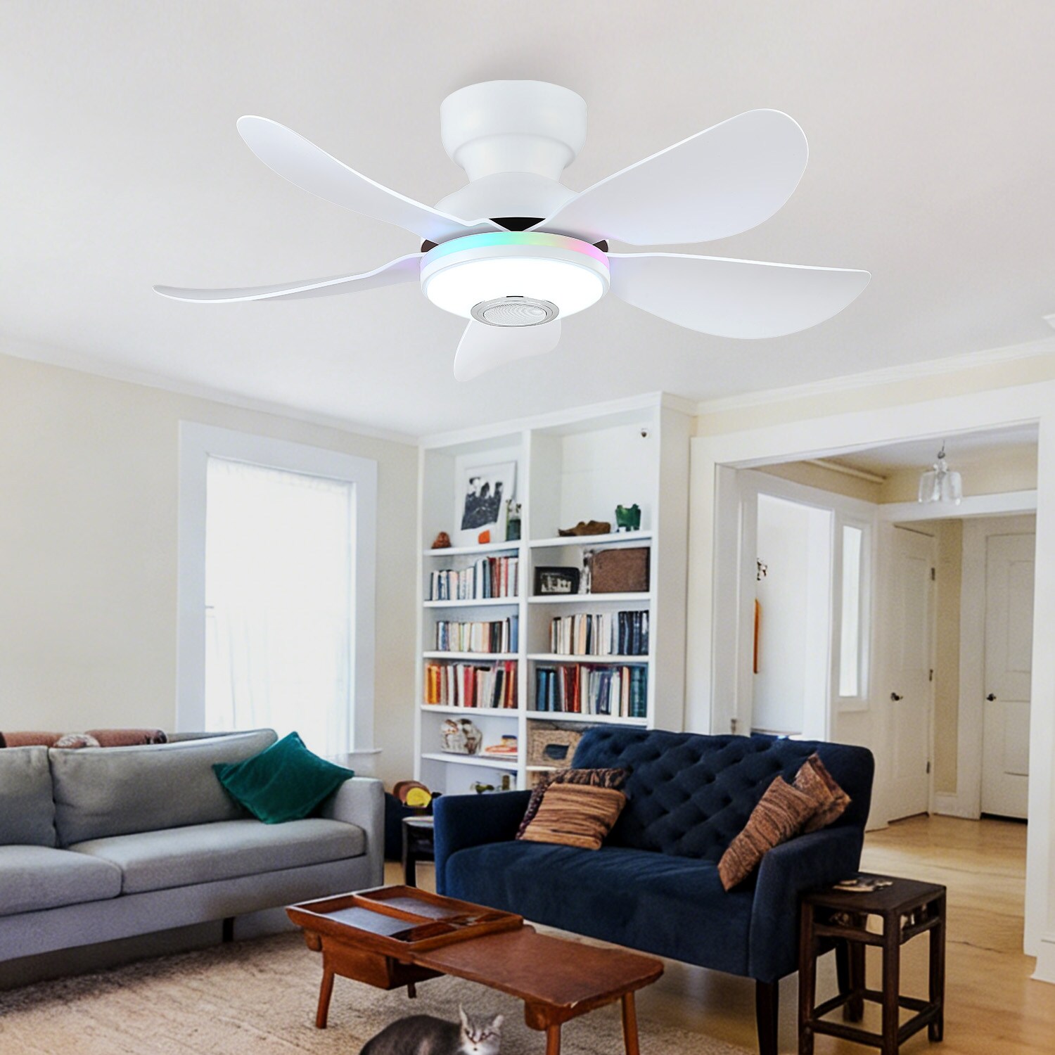 Kviflon LS8922-36WHRGB Ceiling-Fans - View #6