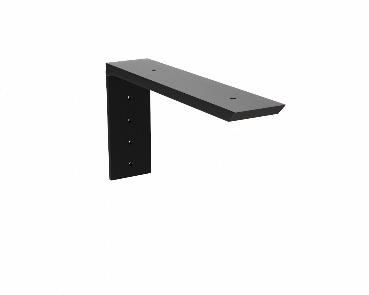 The Original Granite Bracket 14-in L x 2.5-in W x 06-in D Heavy Duty Floating shelf bracket