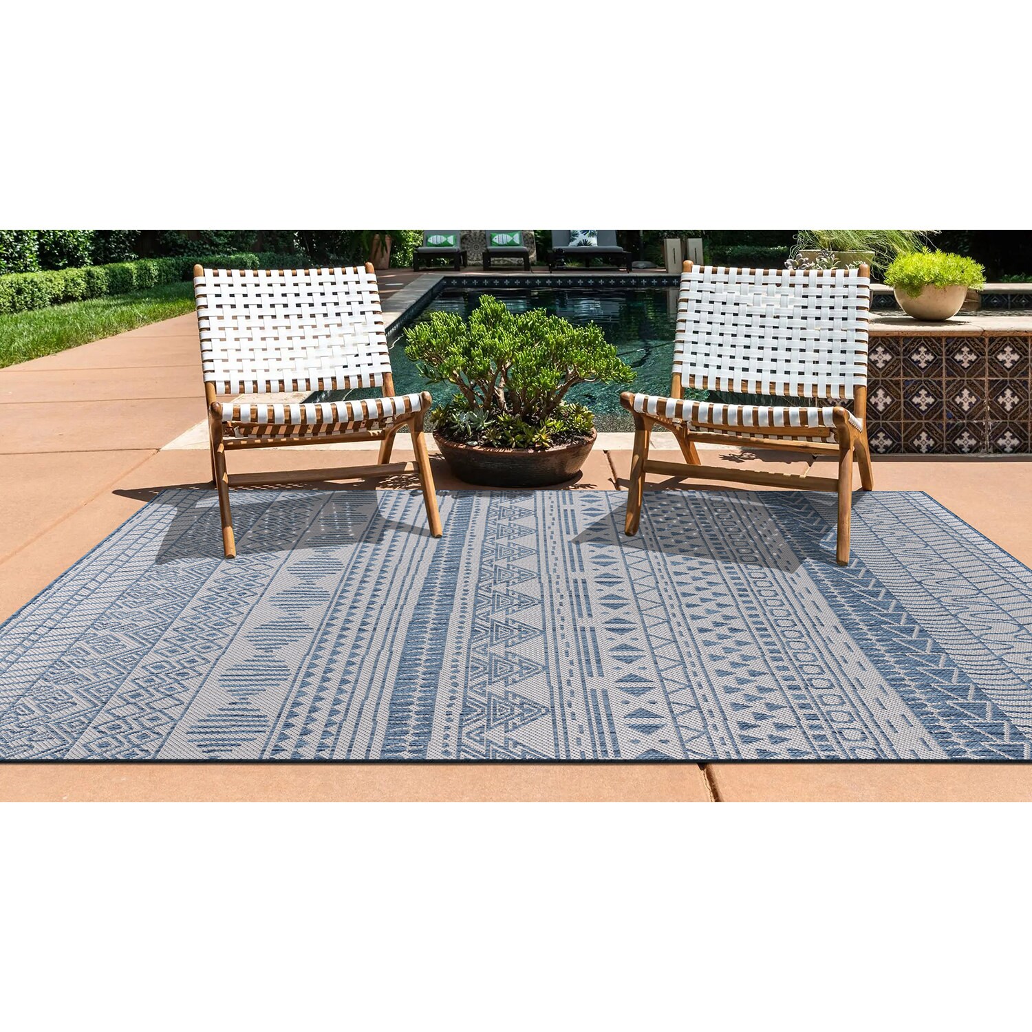 World Rug Gallery 122BLUE5X7 rugs - View #8