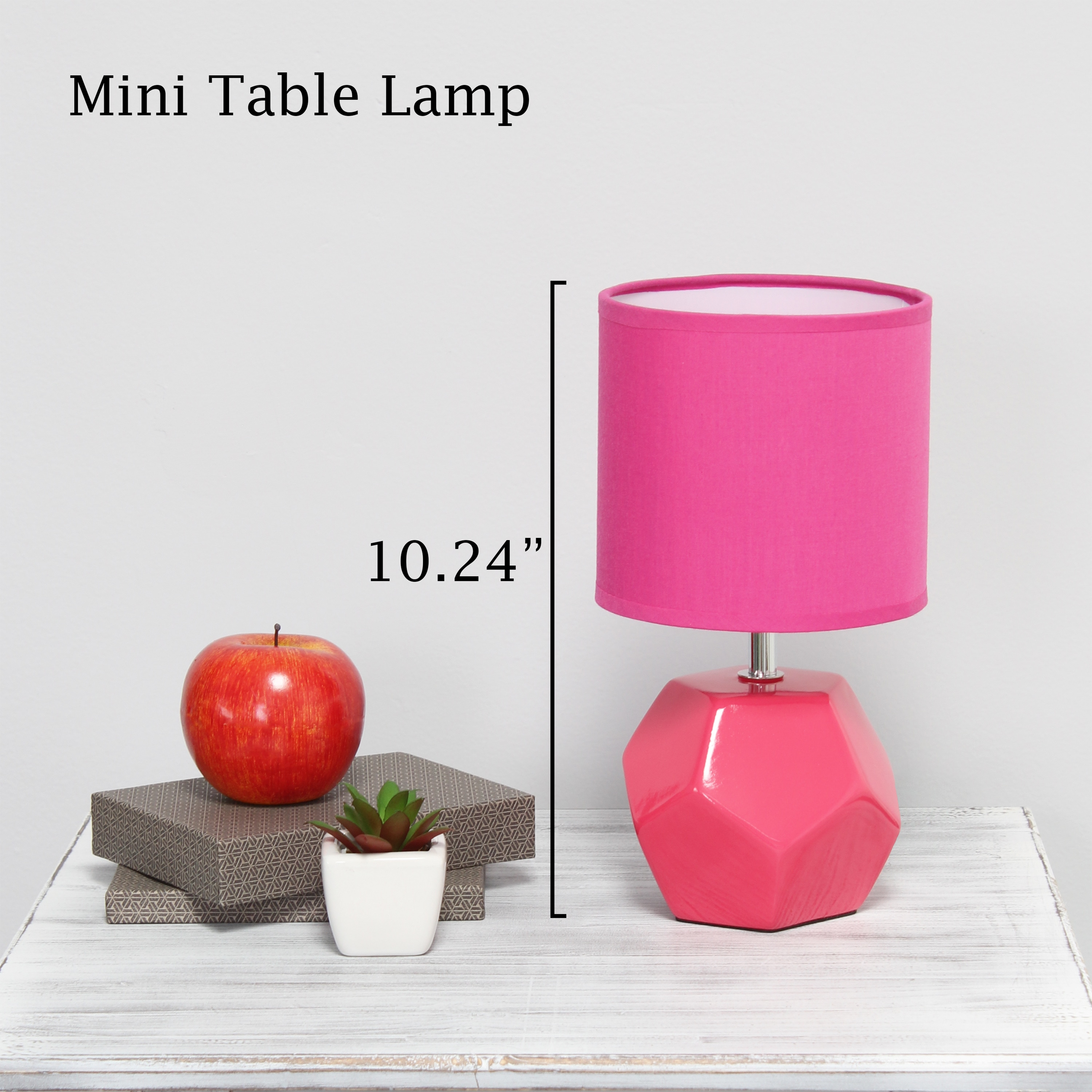 Simple Designs LT2065-PNK Table-Lamps - View #4