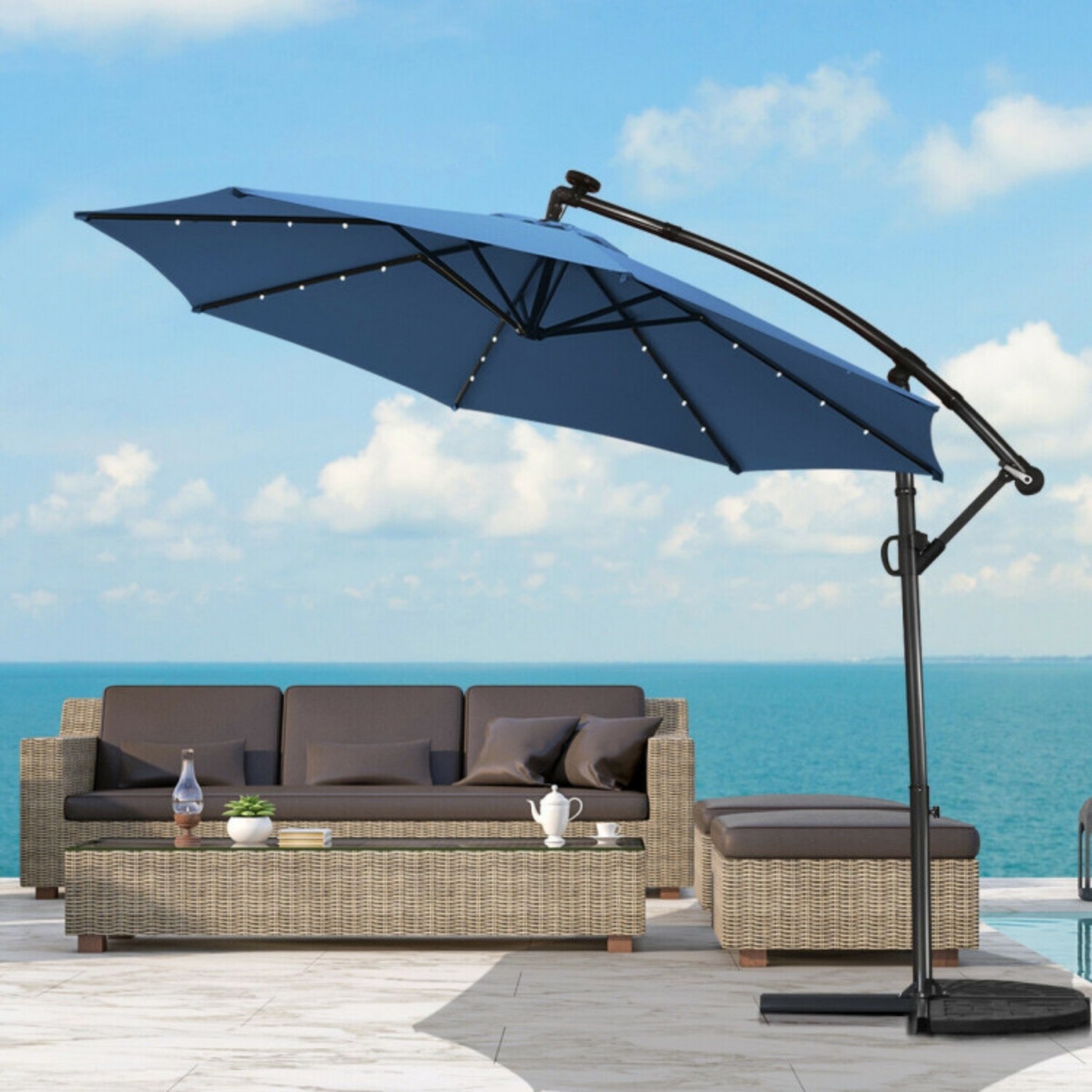Mondawe MO-WFOP70282BL Umbrellas-2 - View #2