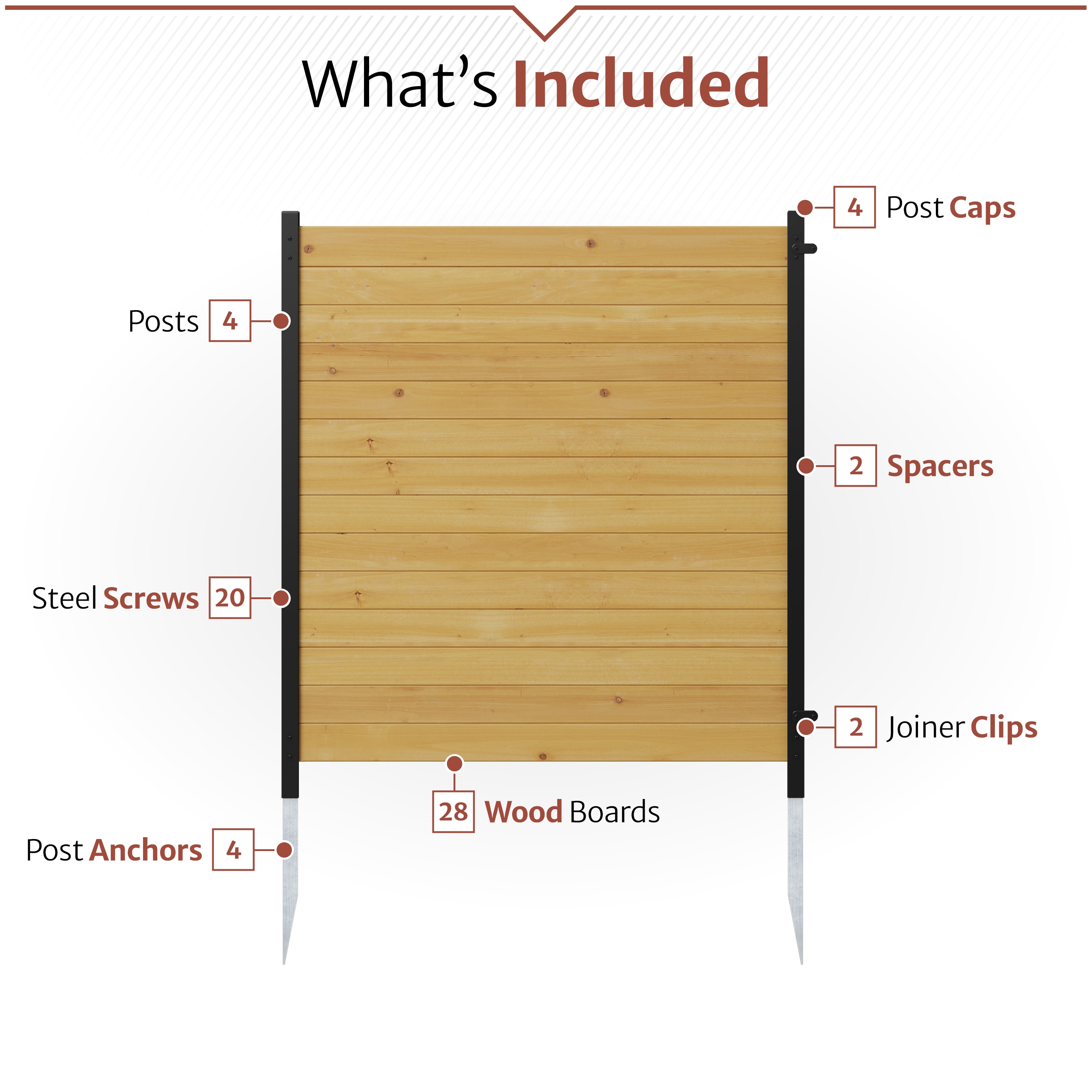 Enclo Privacy Screens EC18008 Outdoor-Privacy-Screen - View #6