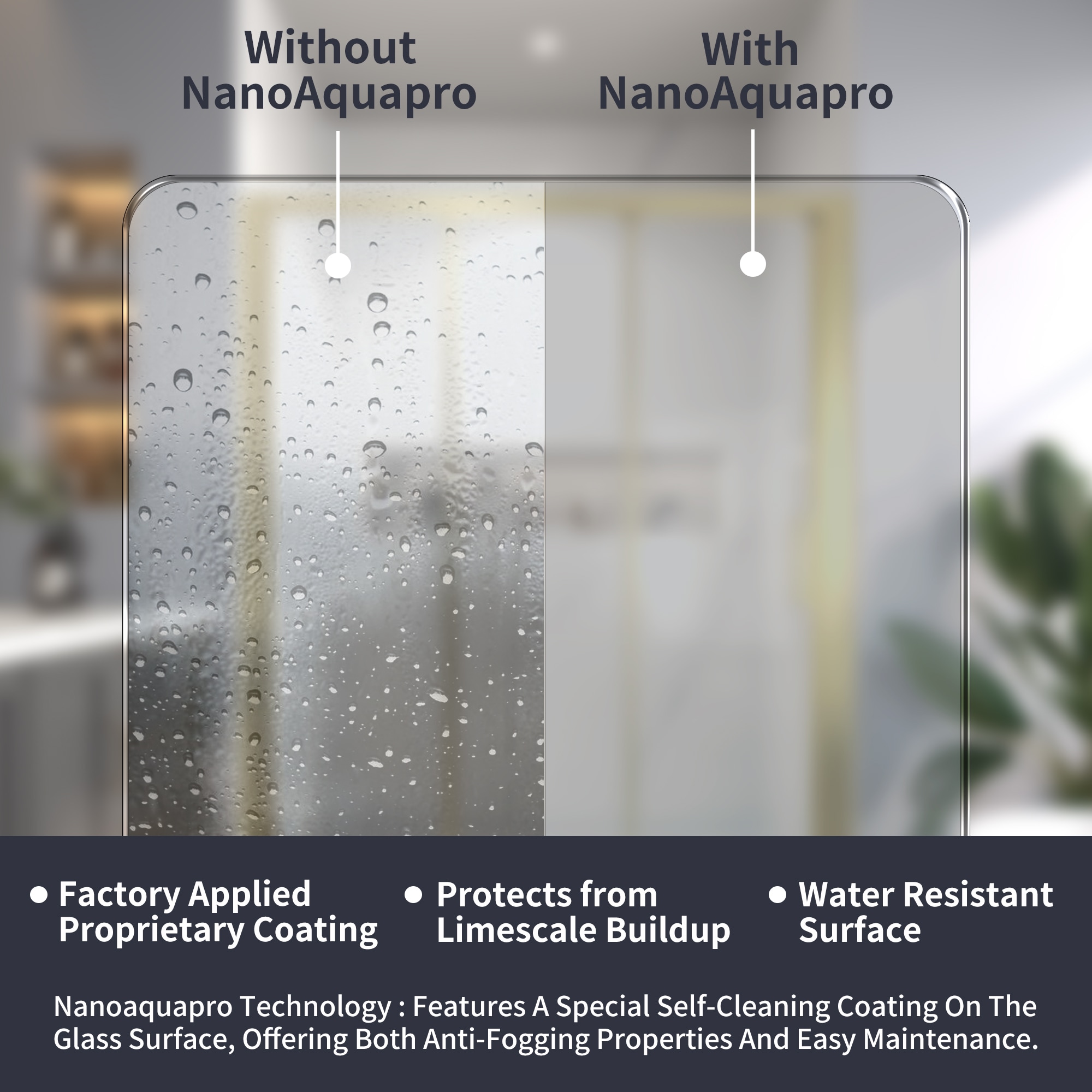 AAZJ BG-BL-6036-M Shower-Doors - View #4
