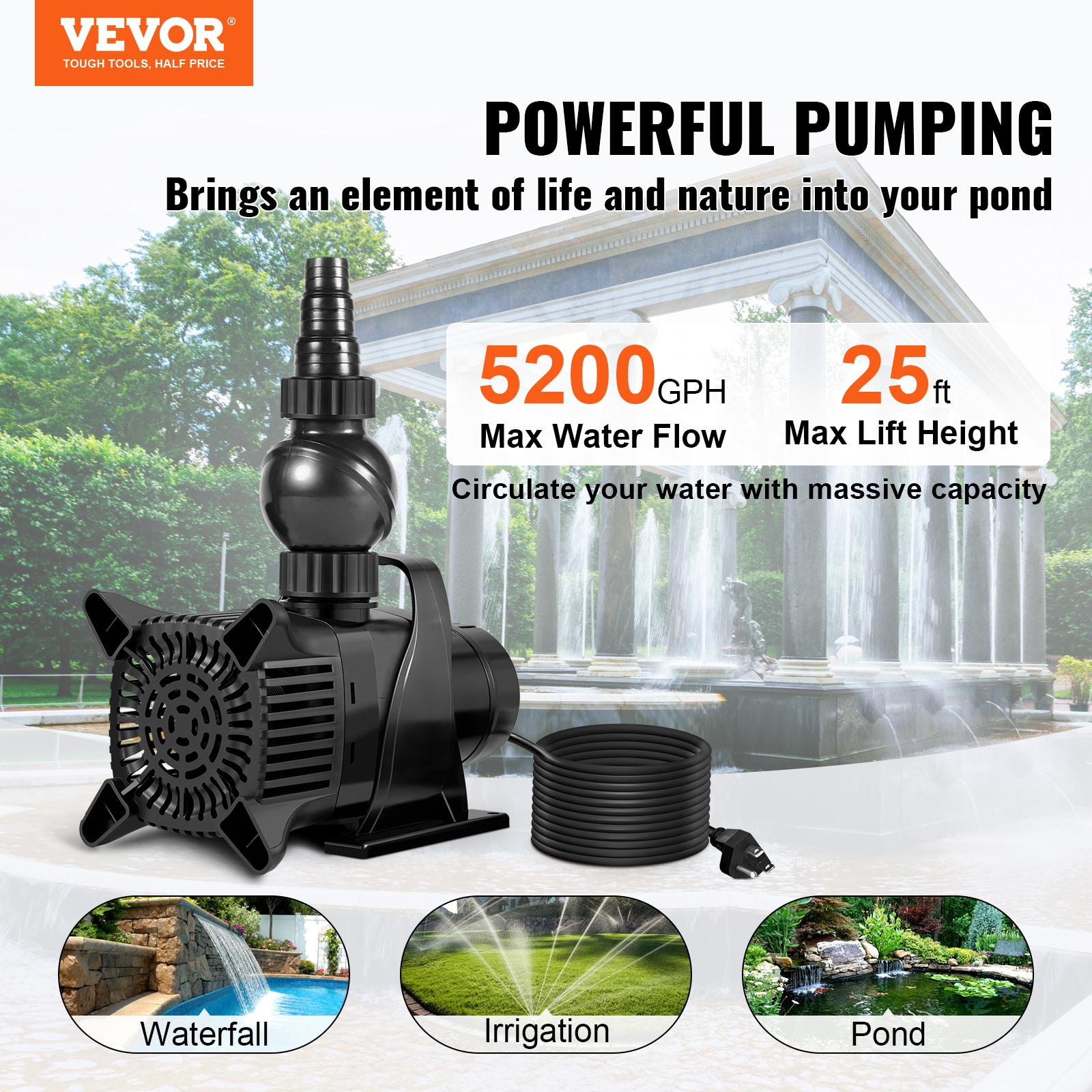 VEVOR PQXHBMC426W52QYMGV1 pumps - View #3