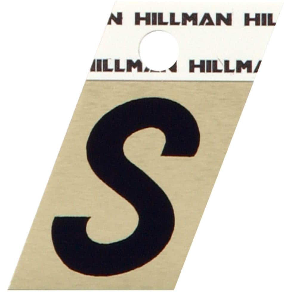 Hillman 840530 1-1/2-in Reflective Black S