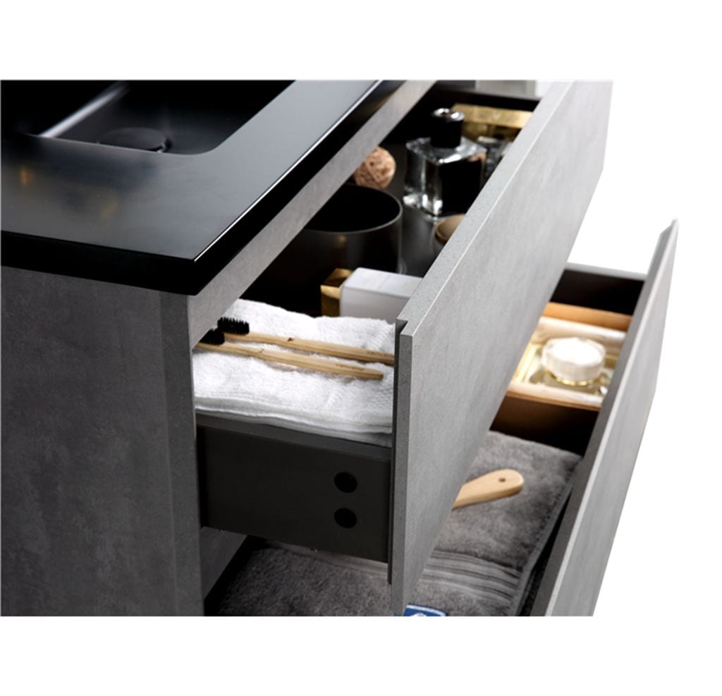 WELLFOR TO-ED-BV36GYBK Bath-Vanity-Combo - View #5