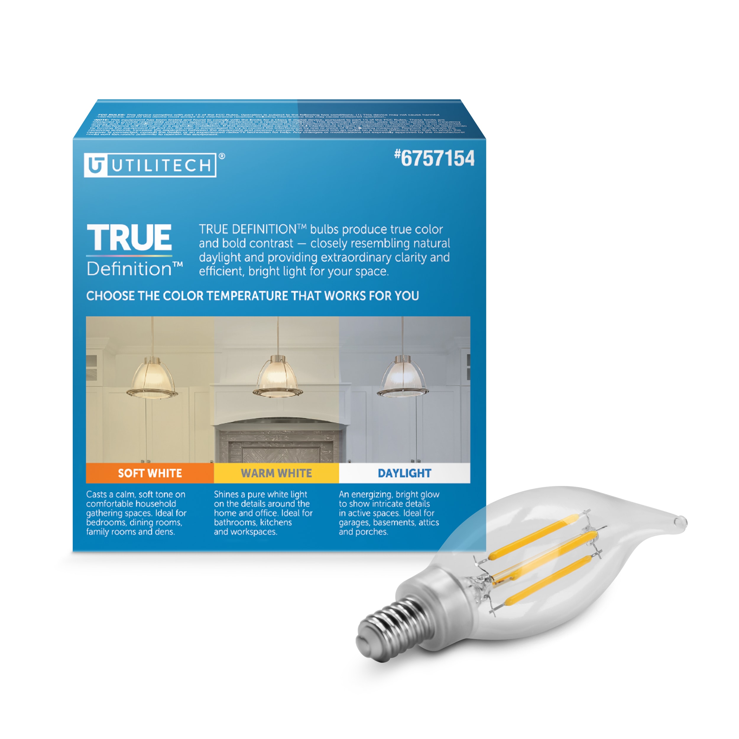 Utilitech LCFC60950CAFIL6 Dec-Led-Light-Bulbs - View #4