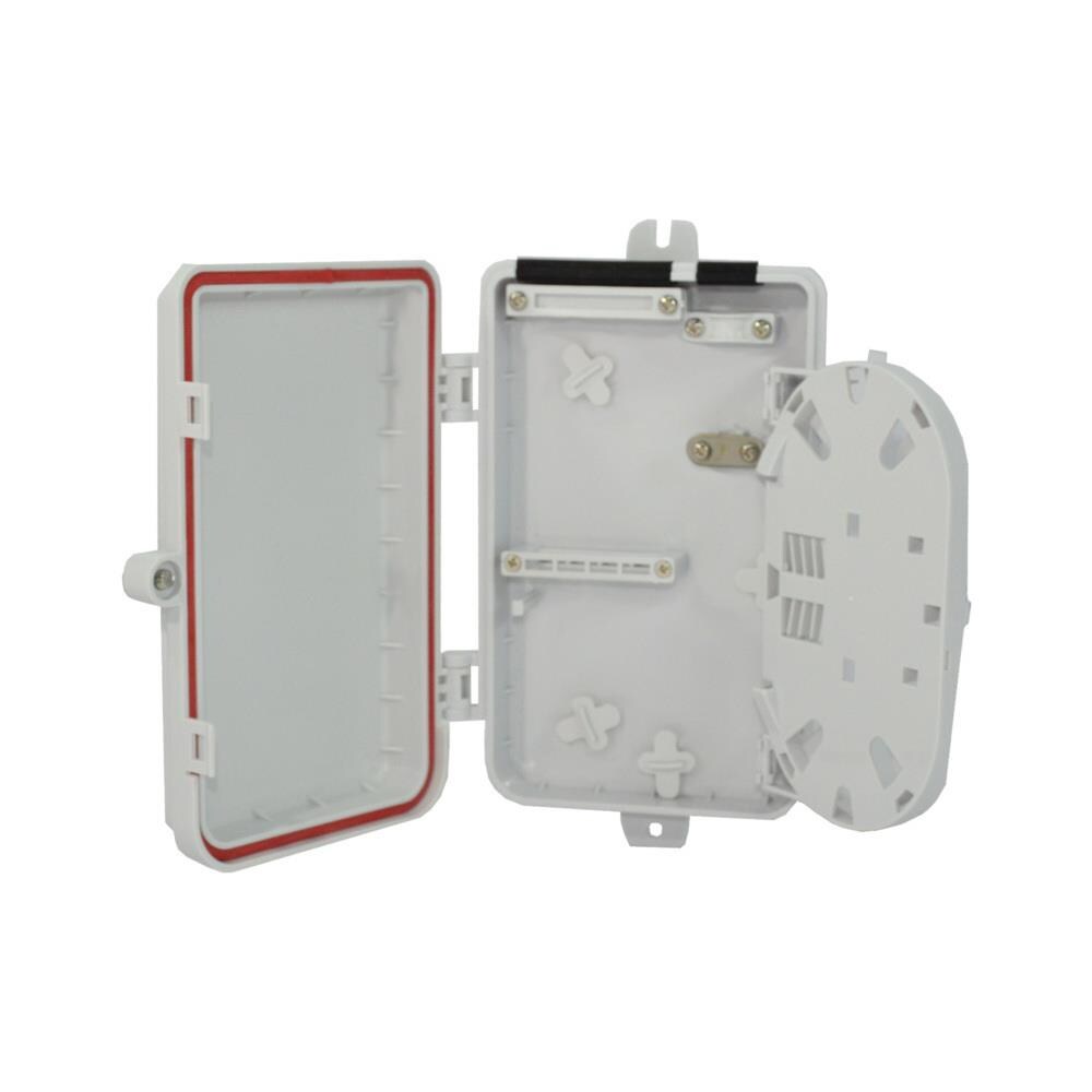  TCNCD388017 TechLogix Networx TGX-TL-4P-DB-O Wall-Mount Fiber Distribution Box 4 Port with Outdoor Rating Requires Couplers