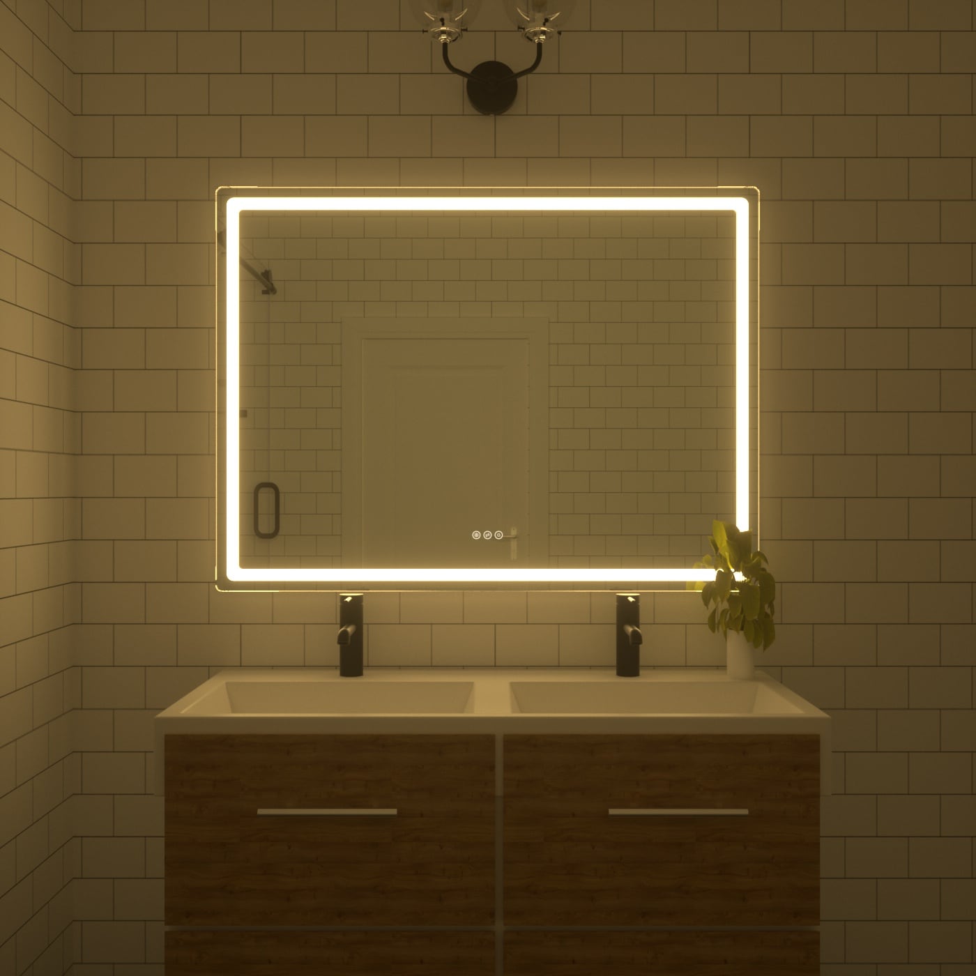 Bayfeve BFKF-4836U4-MIR Framed-Bath-Mirrors - View #16