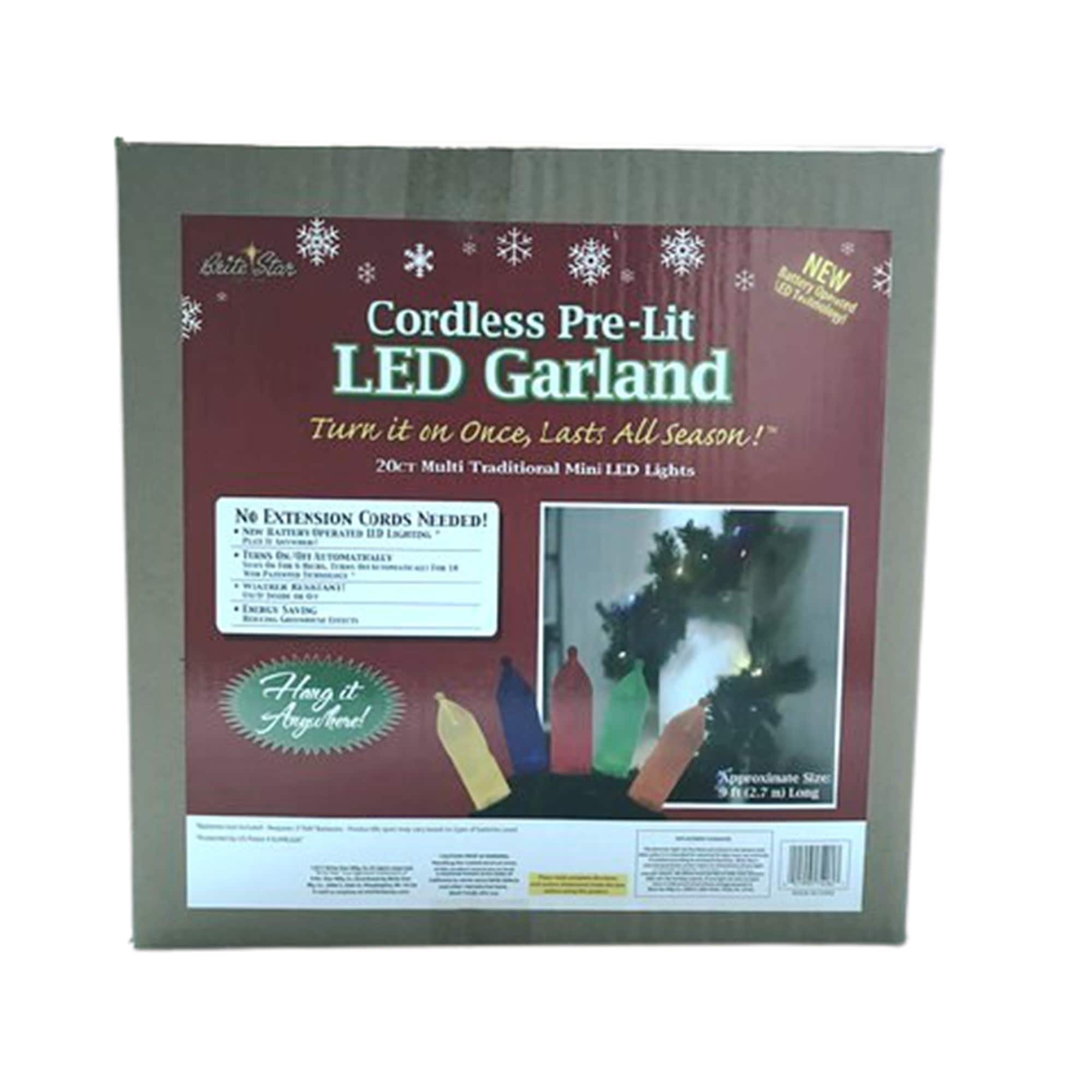 Brite Star 74-062-00 Artificial-Christmas-Garland - View #2