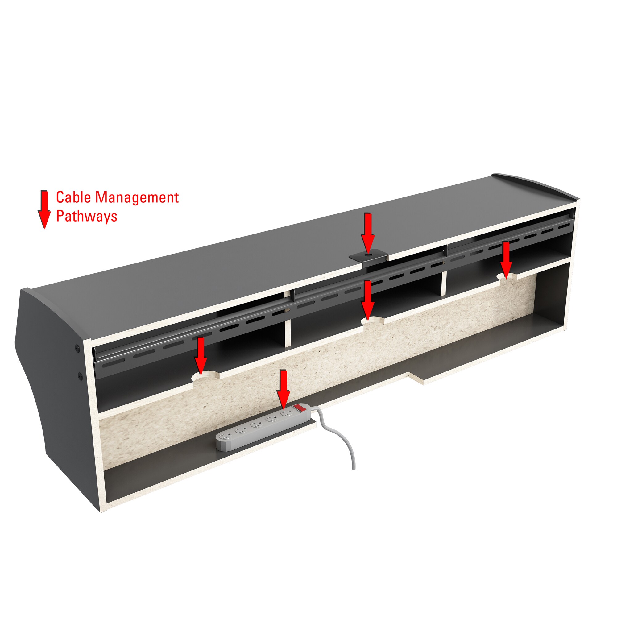 Prepac ECAW-0208-1 Tv-Stands - View #7