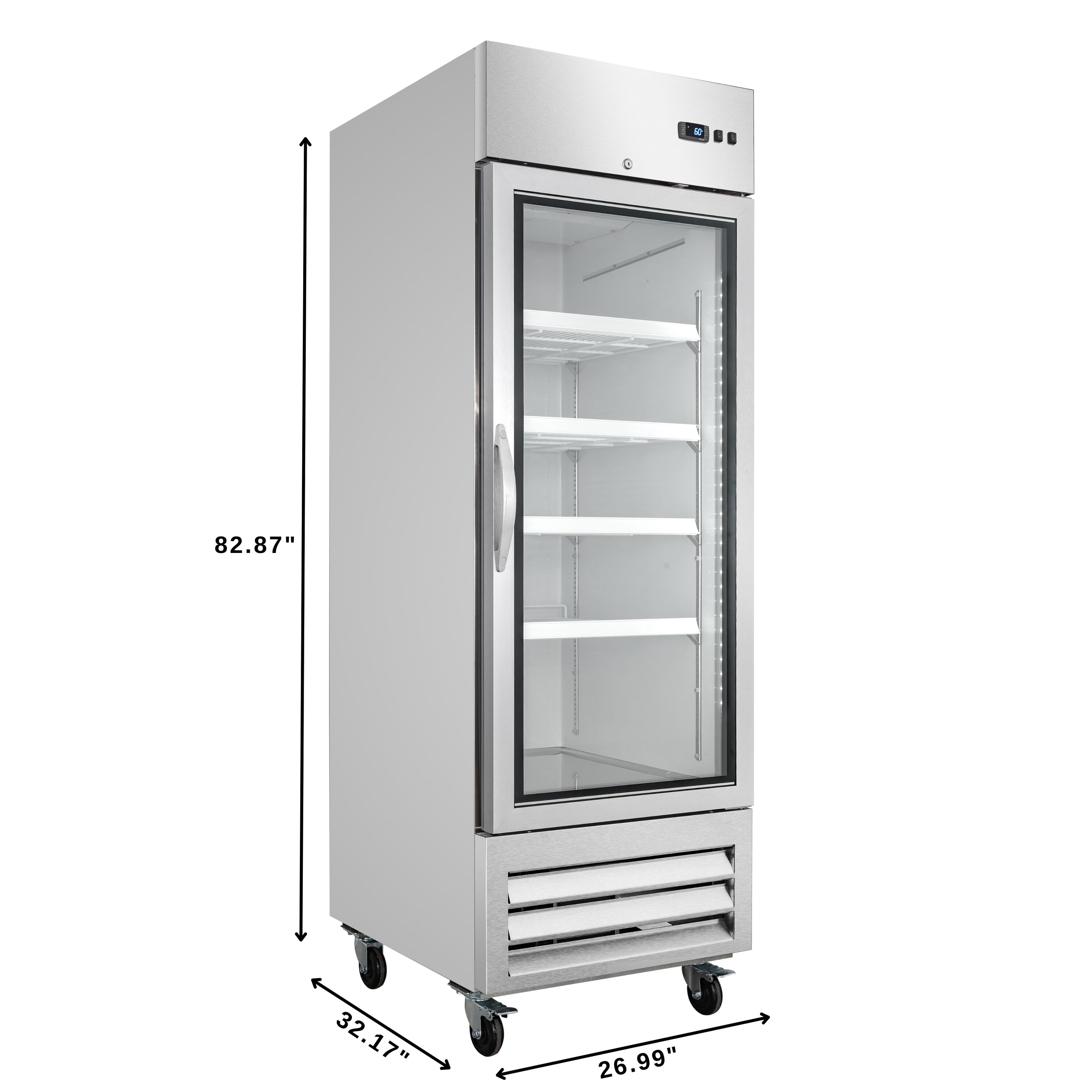 KoolMore LOW-KM-RIC-1DGD Commercial-Refrigerators - View #9