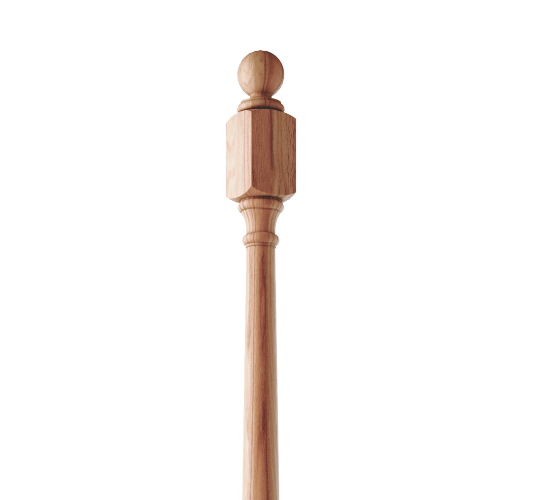 Crown Heritage 4414055B Interior-Stairpart-Newel-Posts - View #2