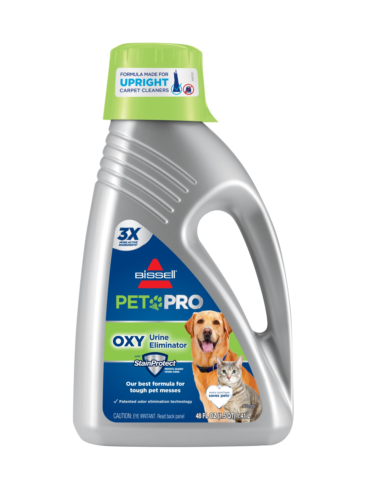 Bissell - Pet Pro Oxy Urine Eliminator Carpet Formula, 48 oz.