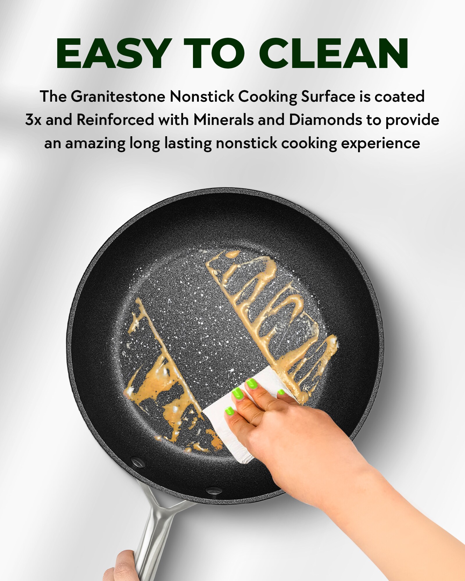 GraniteStone Diamond 1429 Cooking-Pans-Skillets - View #5