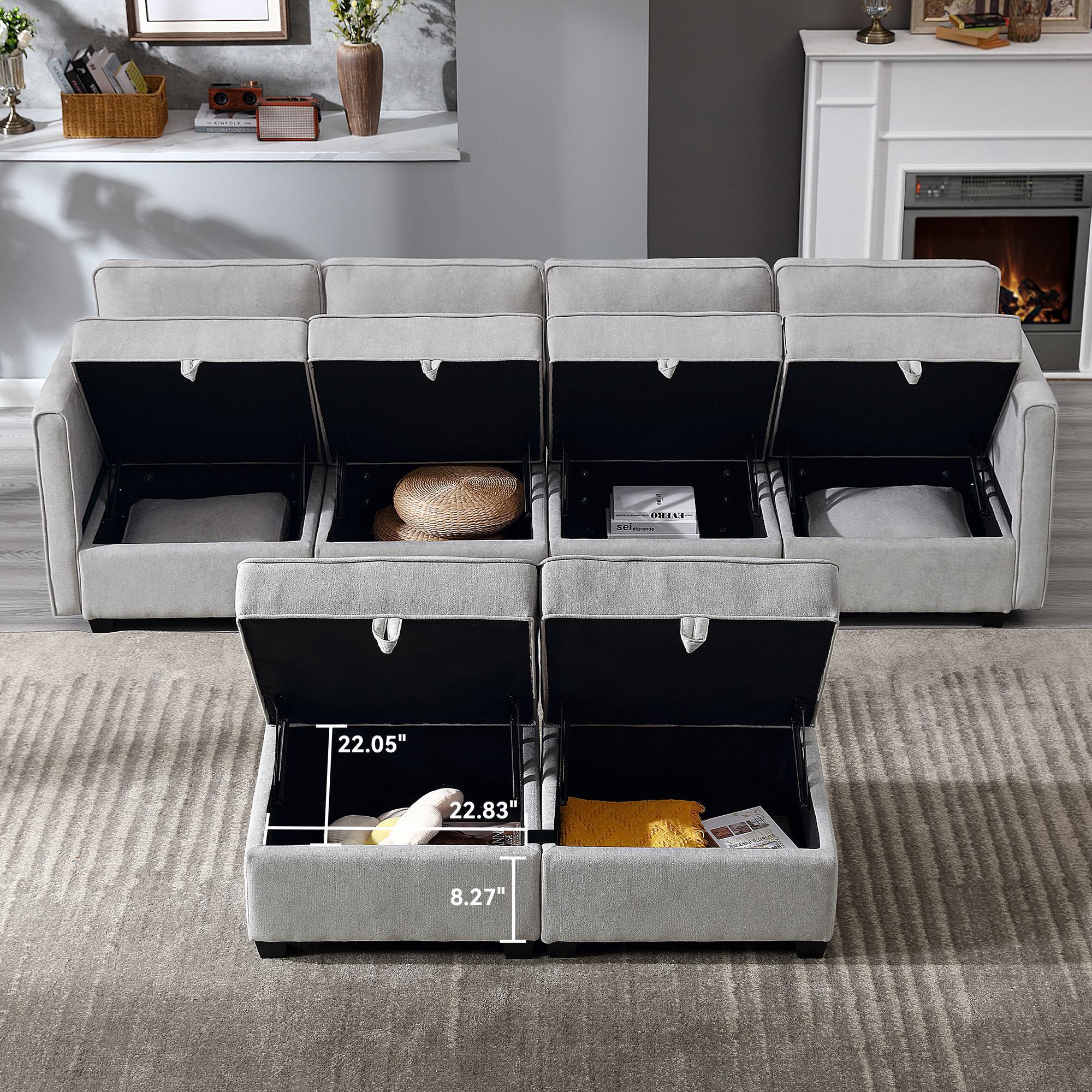 FARATI P105-GREY-6 Sofas-Loveseats - View #3