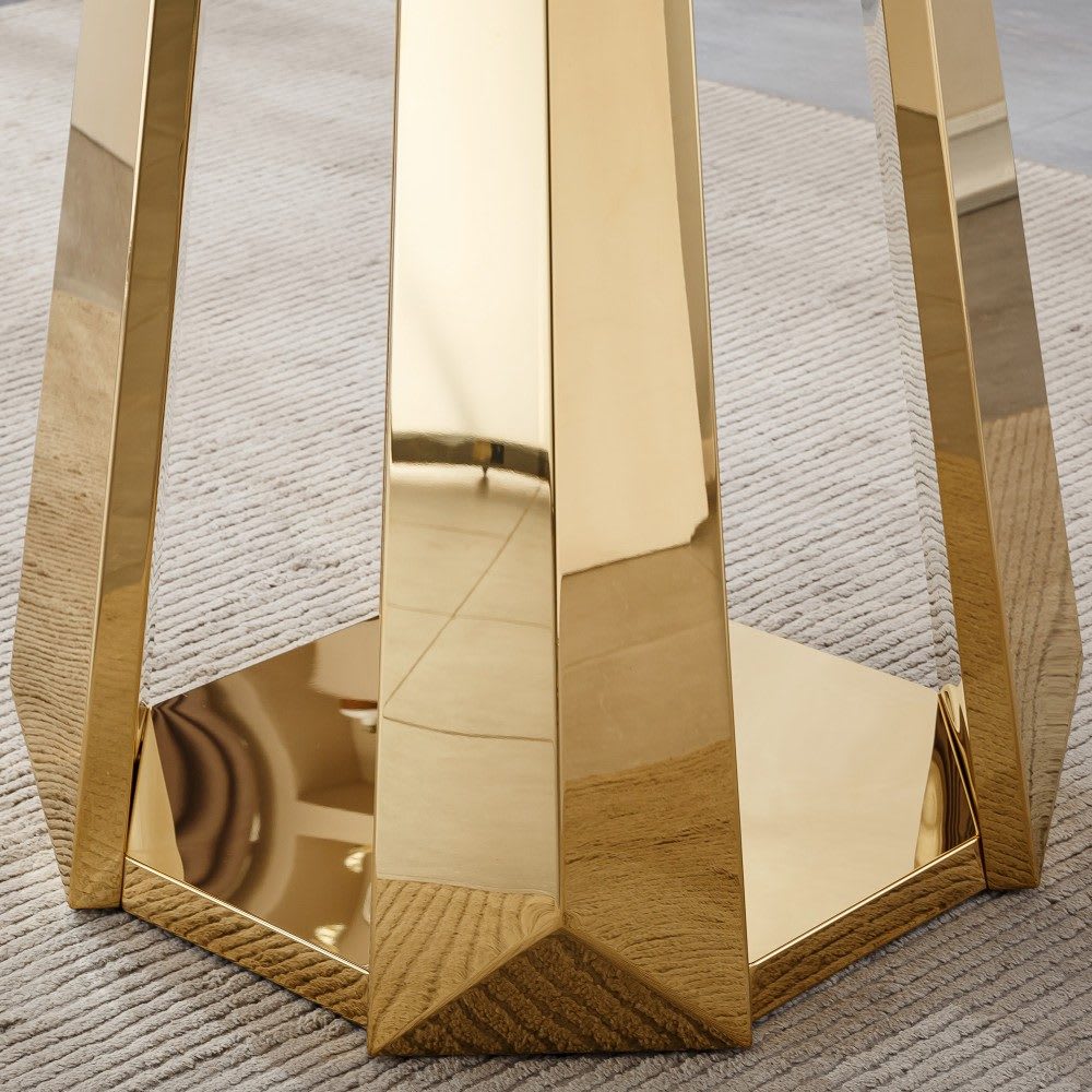 Coolbibila DEREK-TABLE-WHITE Dining-Tables - View #7