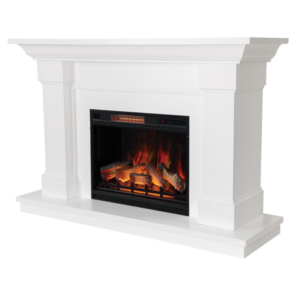 Modern Ember LAUDERDALE-28-WHT Electric-Fireplaces - View #5