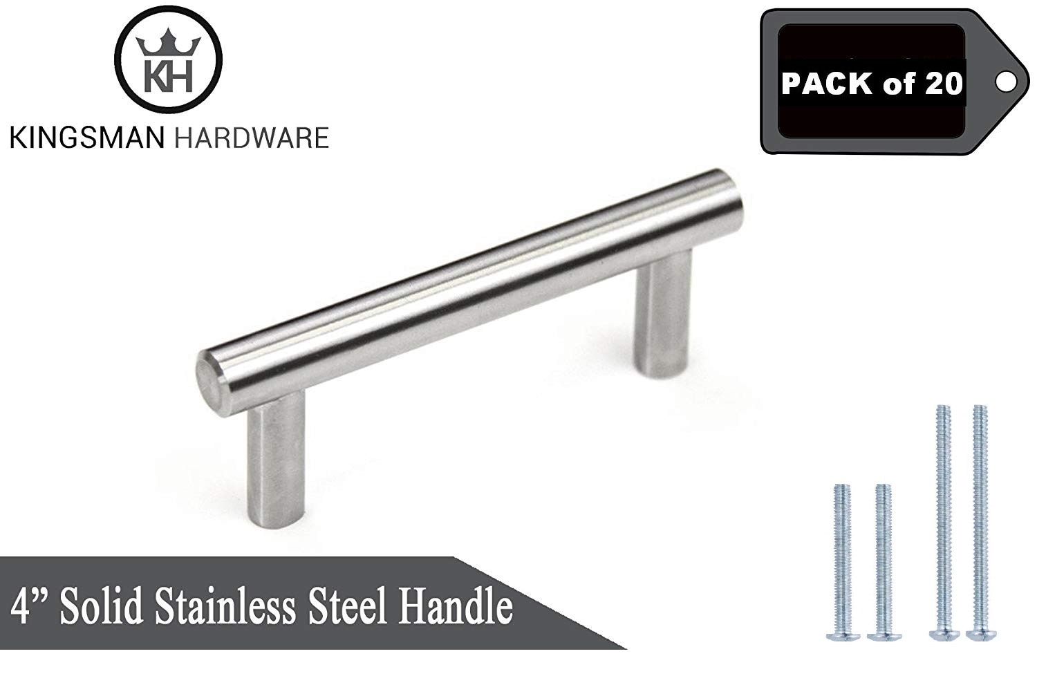Kingsman Hardware WCCH12S004-20 Cabinet-Pulls - View #2