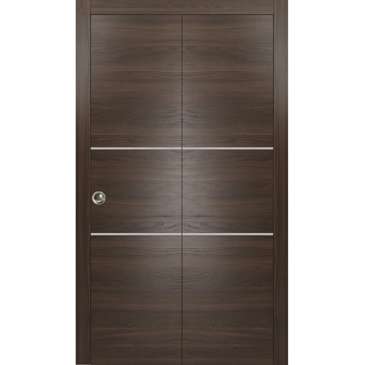 SARTODOORS Sliding Closet Bi-fold Doors 42 x 84 - Planum 0110