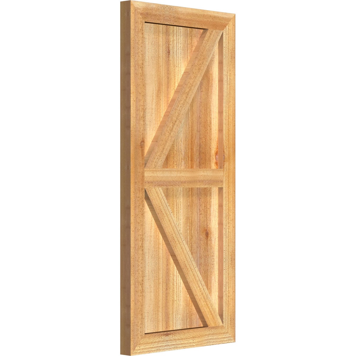 Ekena Millwork RBF06Z16X036RWR Exterior-Shutters - View #2