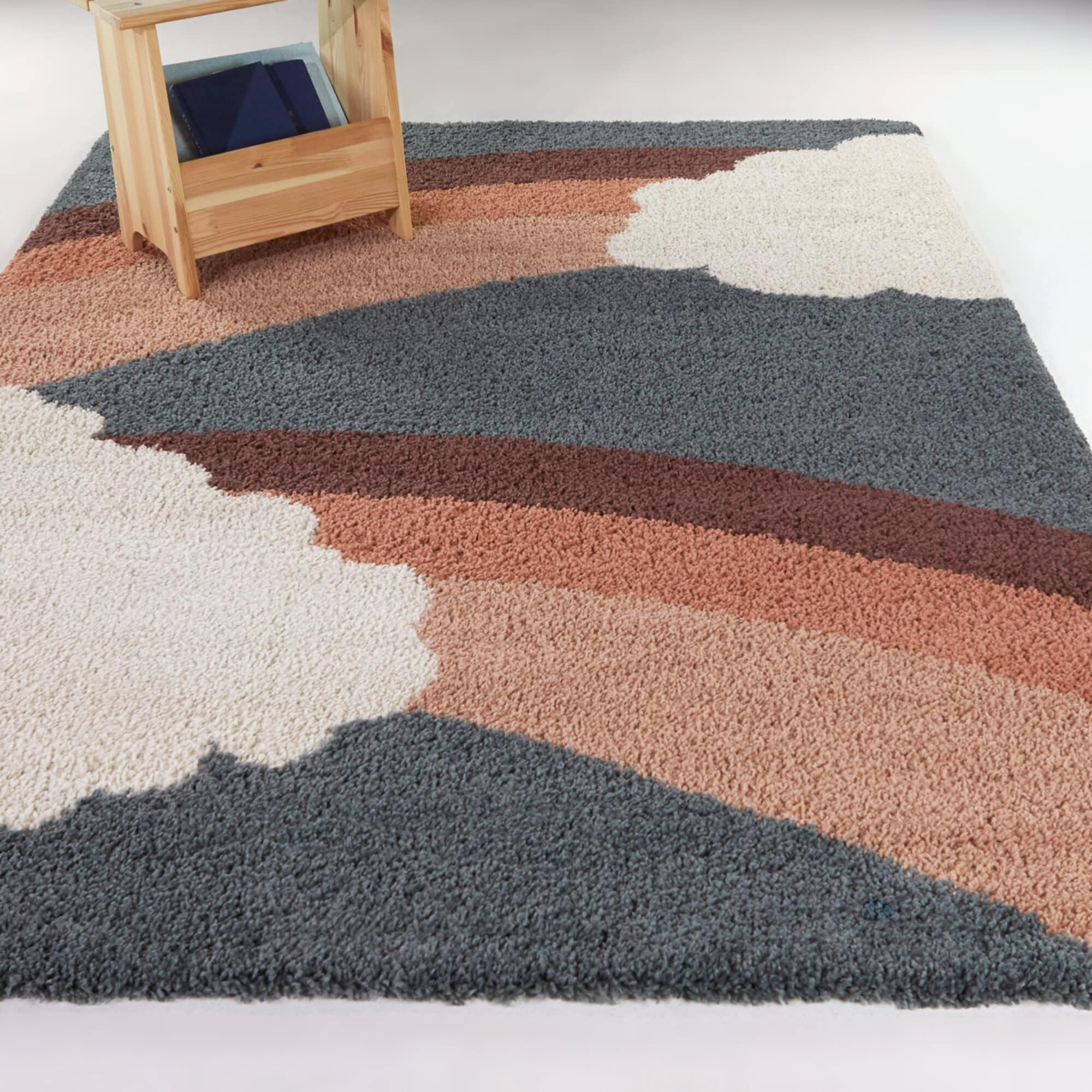 Balta 3111261 5 x 6 (ft) Polypropylene Grey Rectangular Indoor Global Area rug