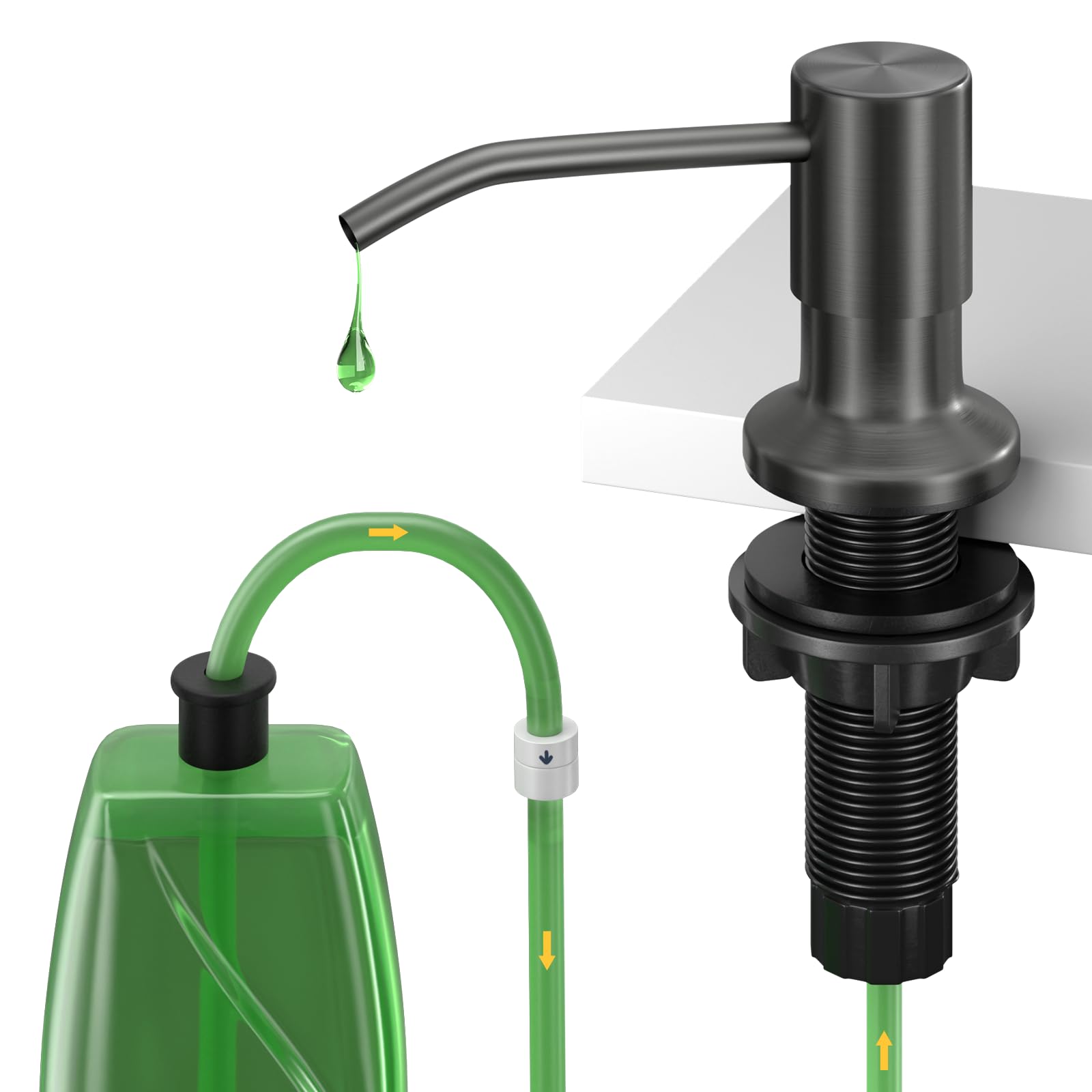 Wudkey L4-PO1H3T Soap-Lotion-Dispensers - View #3