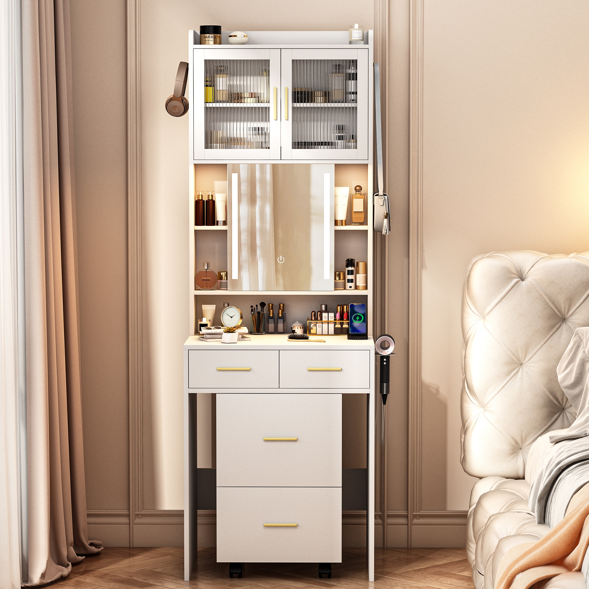 Bestcore LW153BCSY0309 Bedroom-Vanities - View #2