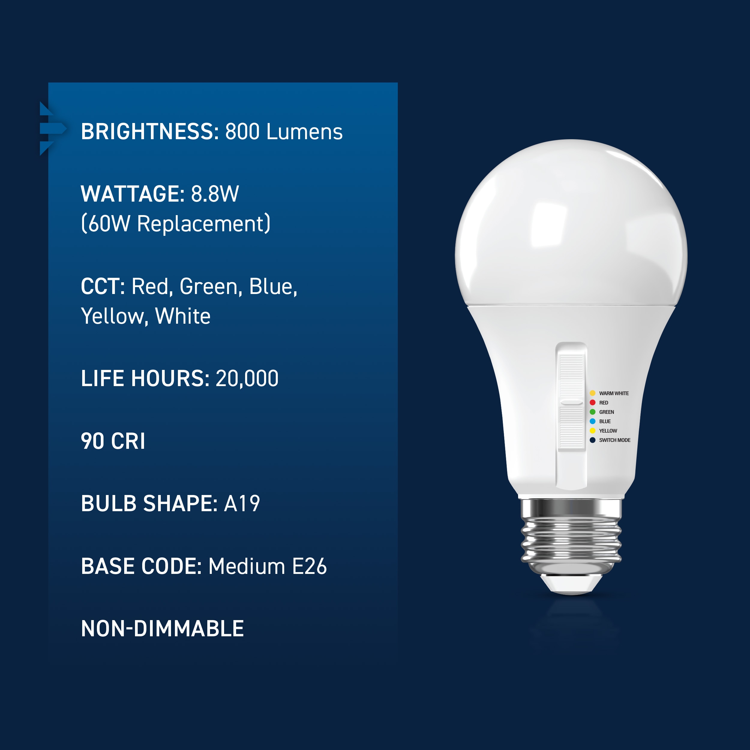 Cree Lighting CL800ARGBYW6WY Led-Lights - View #10