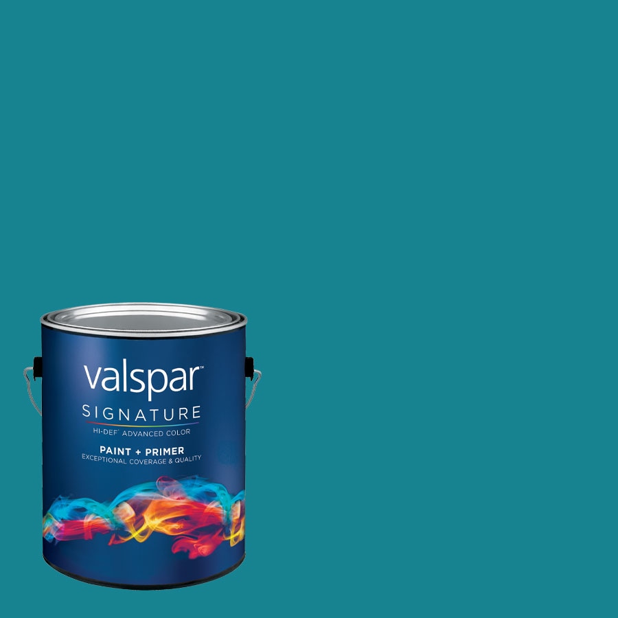 Creative Ideas for Color by Valspar CI251-HANGTEN73841 Satin Hang Ten Pre-tinted Latex Interior Paint + Primer (1-Gallon)