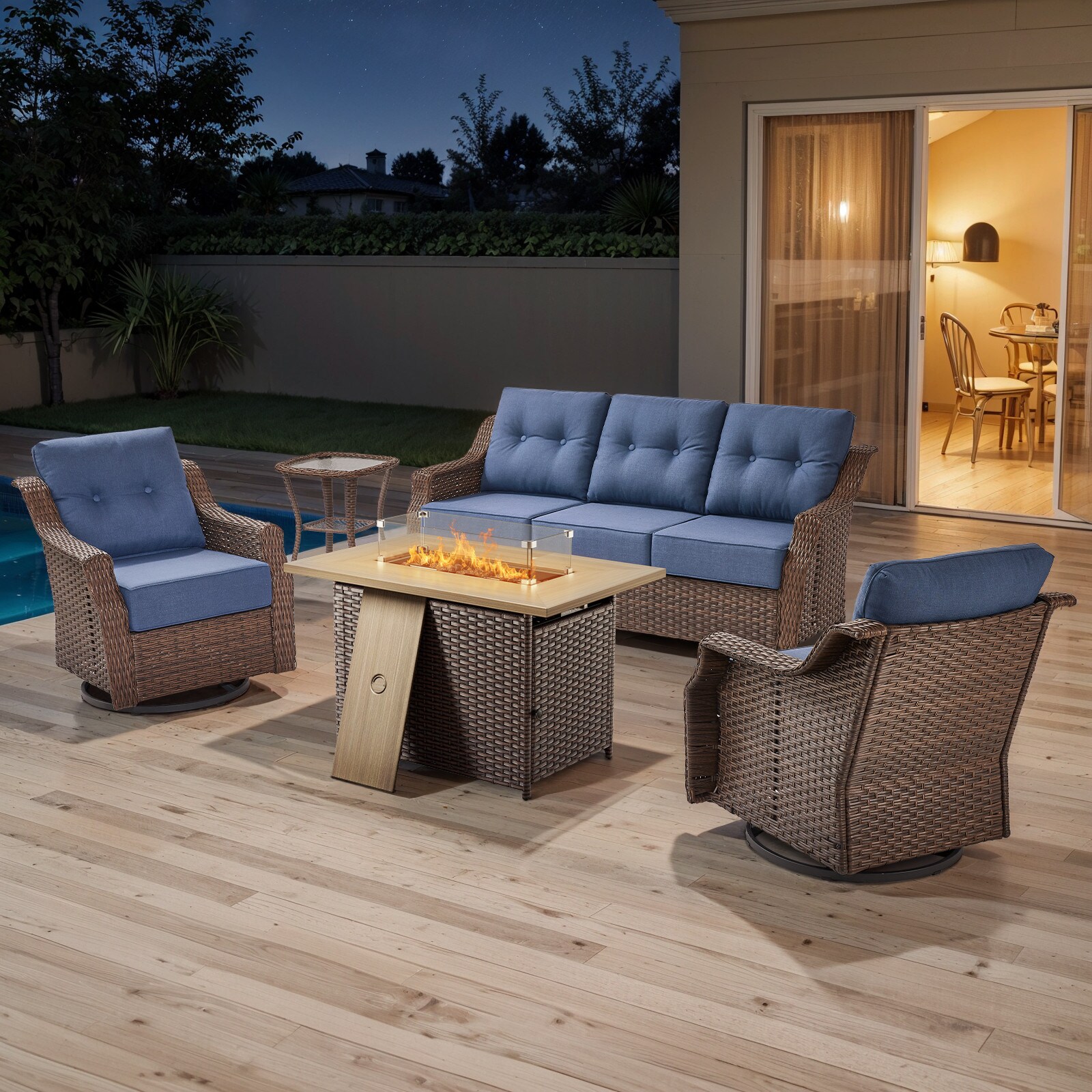 Rilyson FS144CCBR132060-1 Patio-Conversation-Sets - View #17