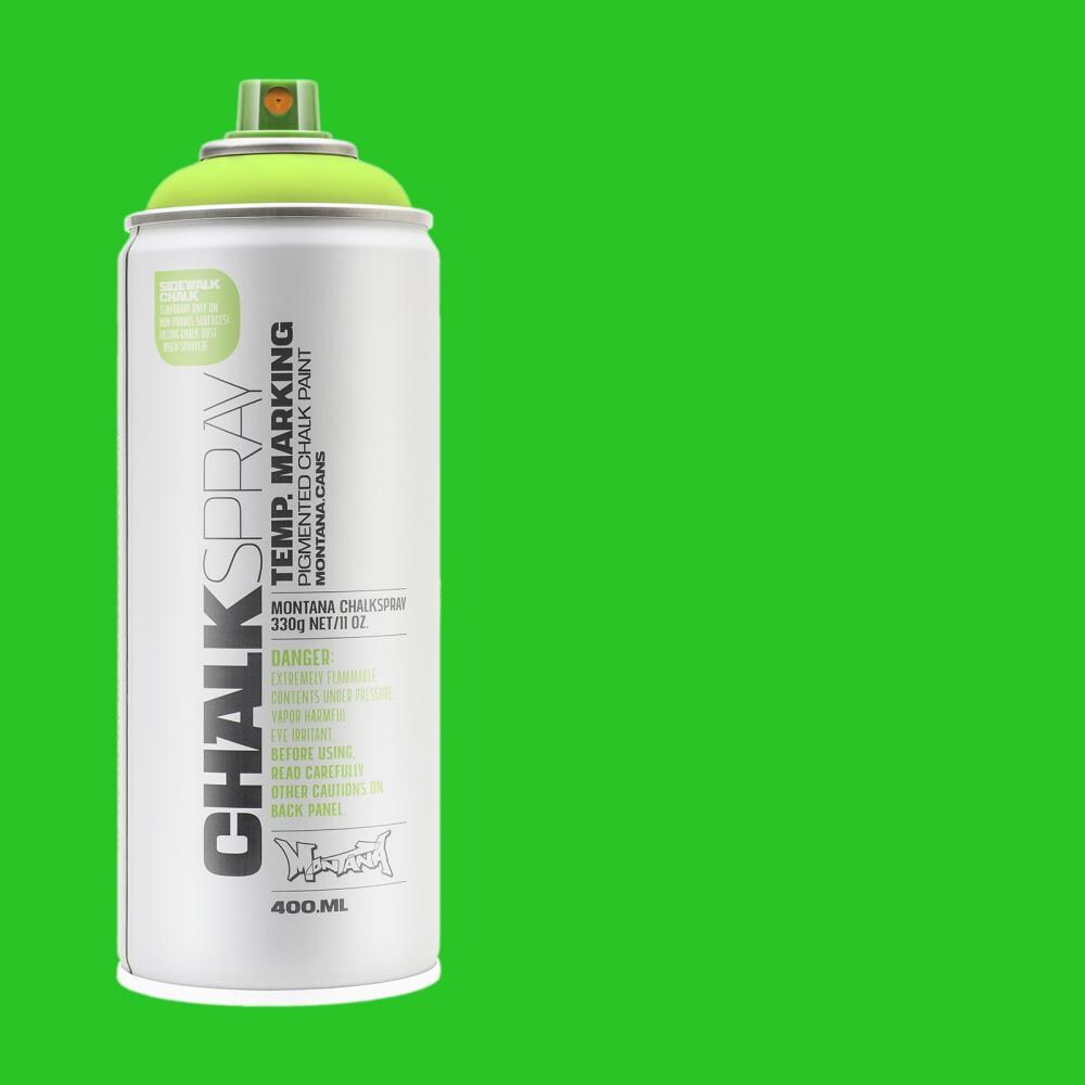 SprayChalk (Green Temporary Removable marking chalk for synthetic turf,  asphalt, concrete. 