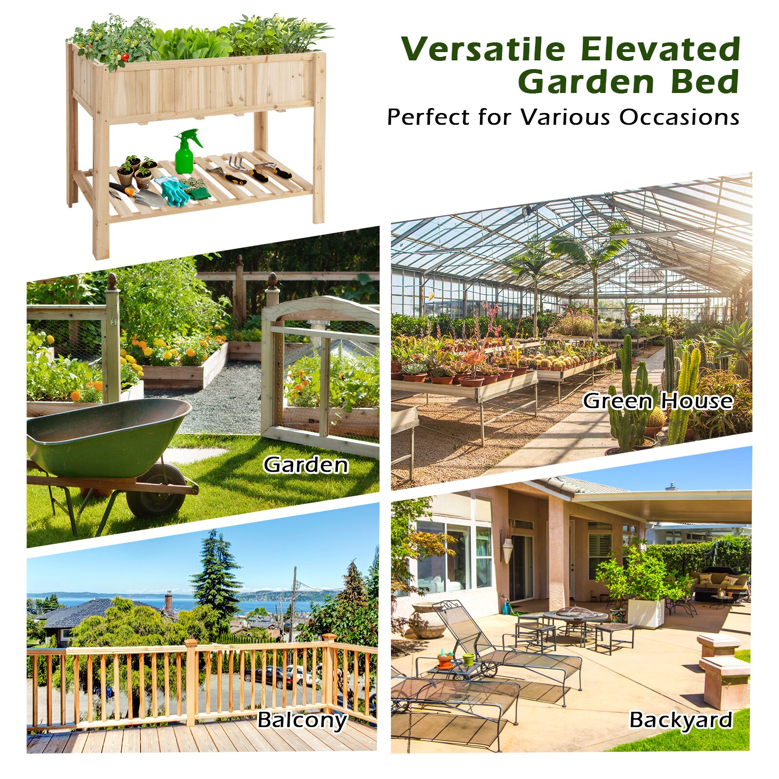 Slickblue D-CO-51001HT Raised-Garden-Beds - View #7