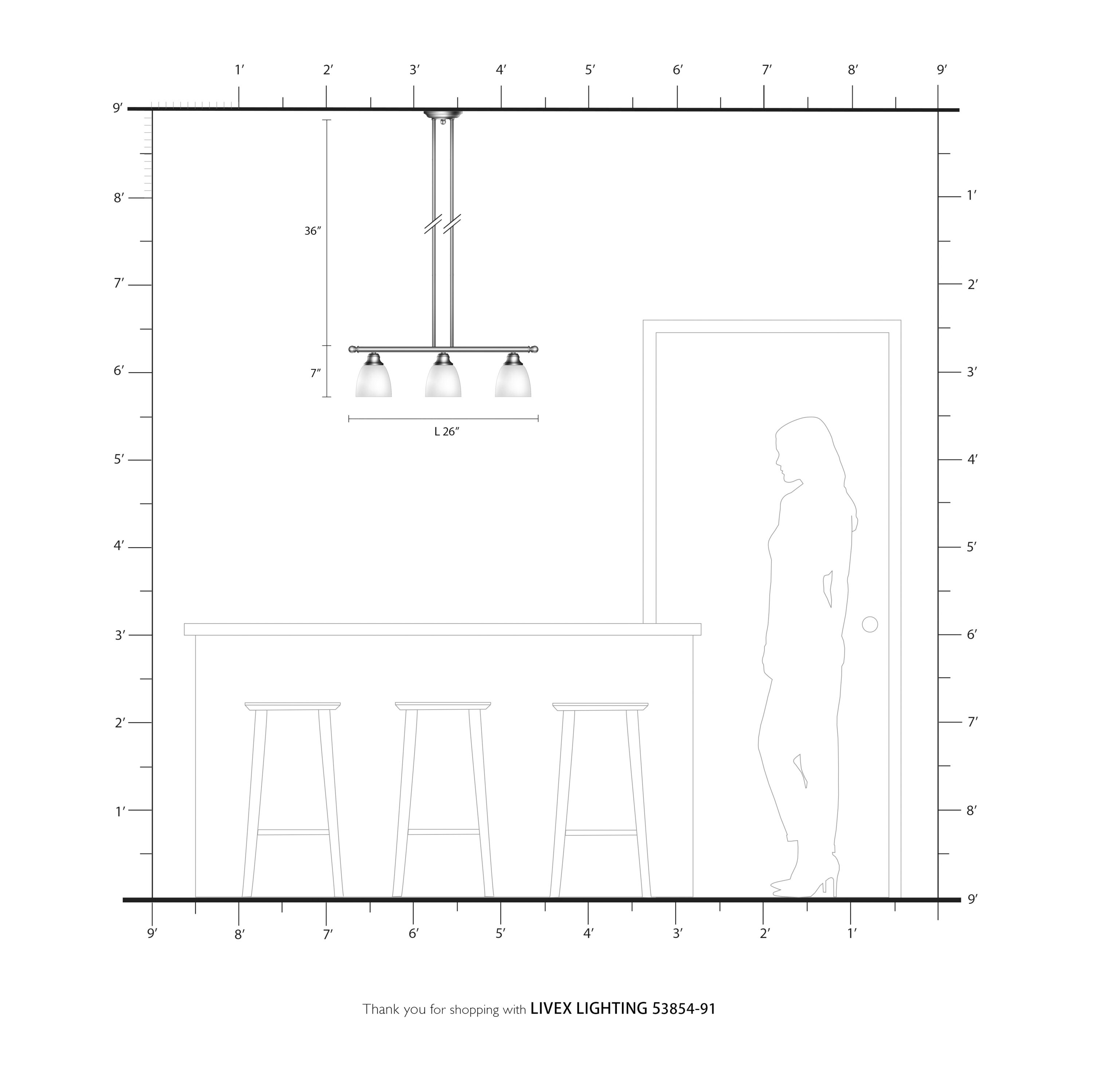 Livex Lighting 53854-91 b090015 - View #8