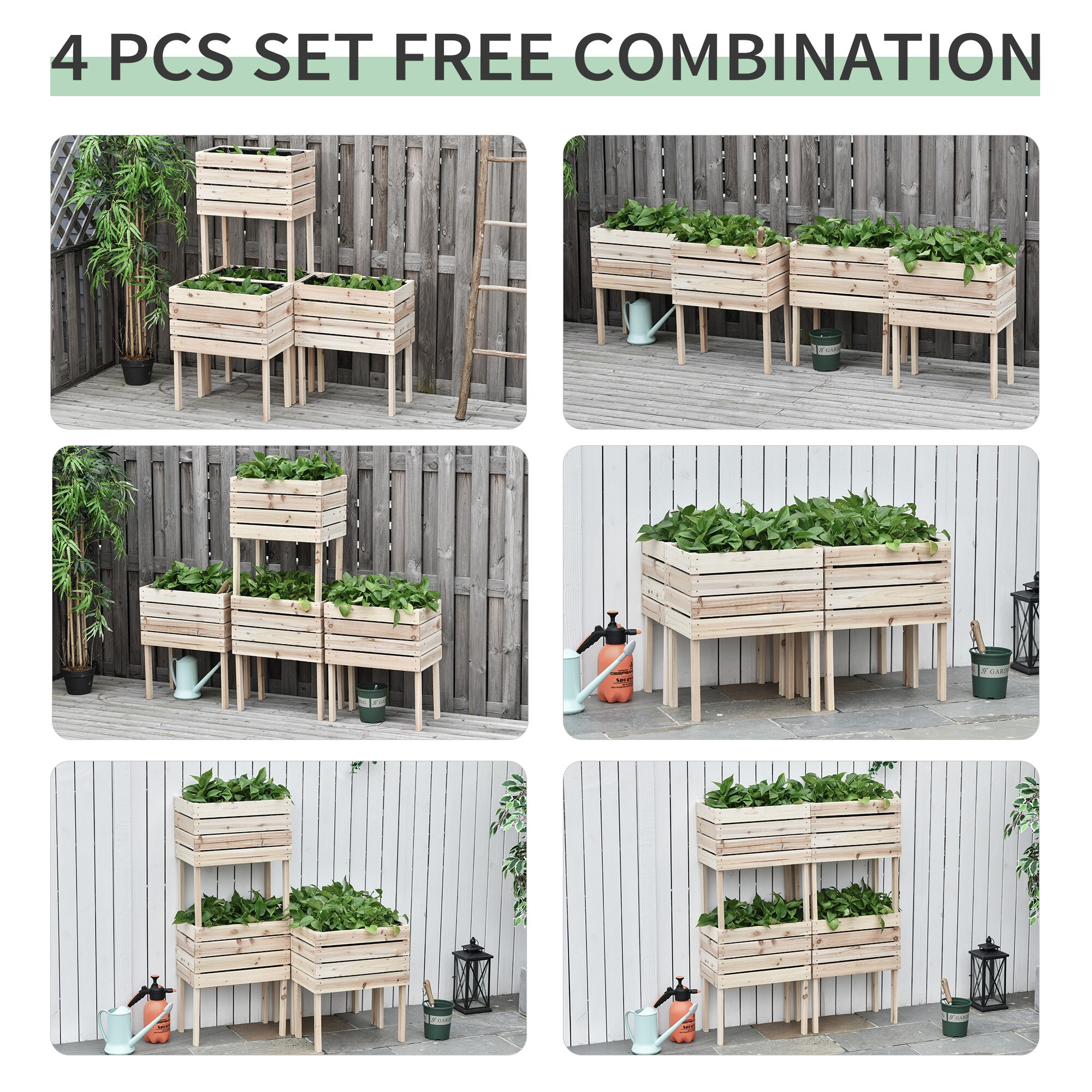 AHIOU HOME ZAAHG-P200865GB Raised-Planter-Boxes - View #9