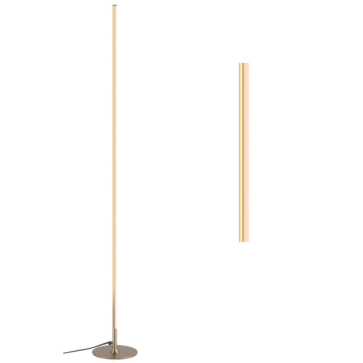 led light stick floor lamp