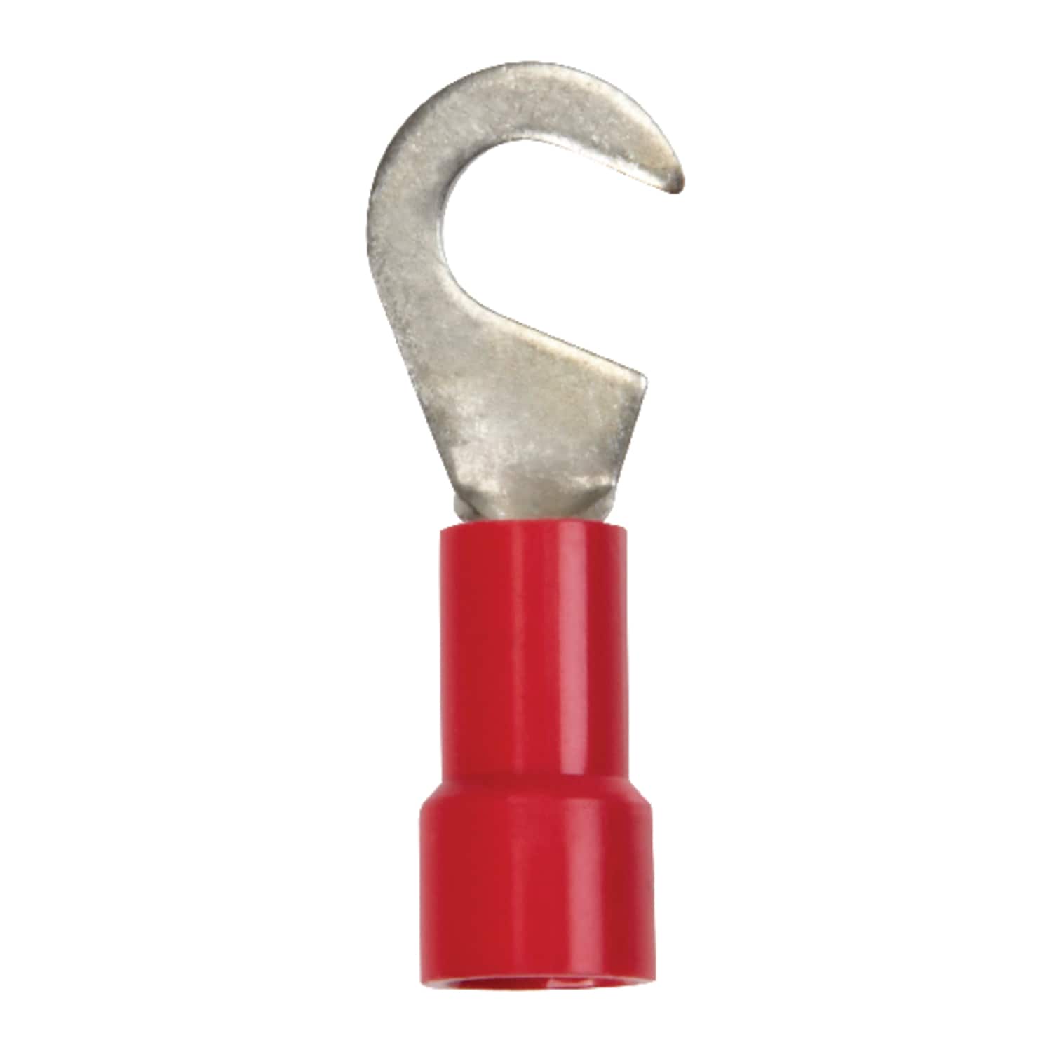 Jandorf 22 18 Ga. Insulated Wire Terminal Hook Red 5 pk #60958