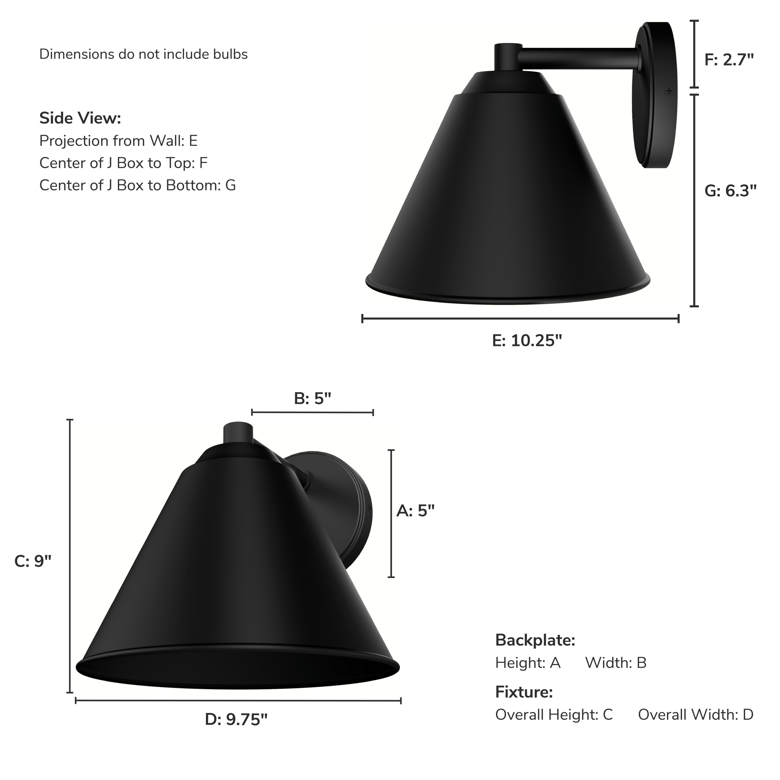 Hunter 46030 Outdoor-Wall-Lighting - View #6