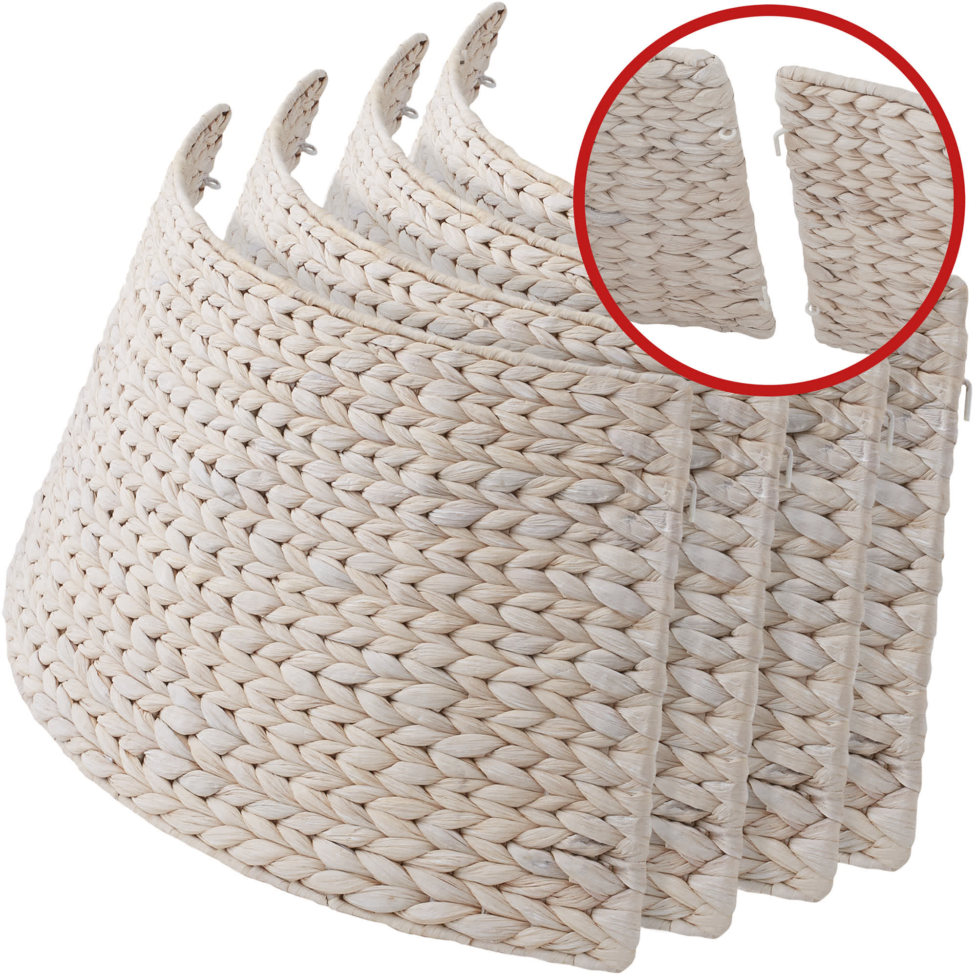 Casafield SZN-CLR-4216-WHT Tree-Skirts - View #5