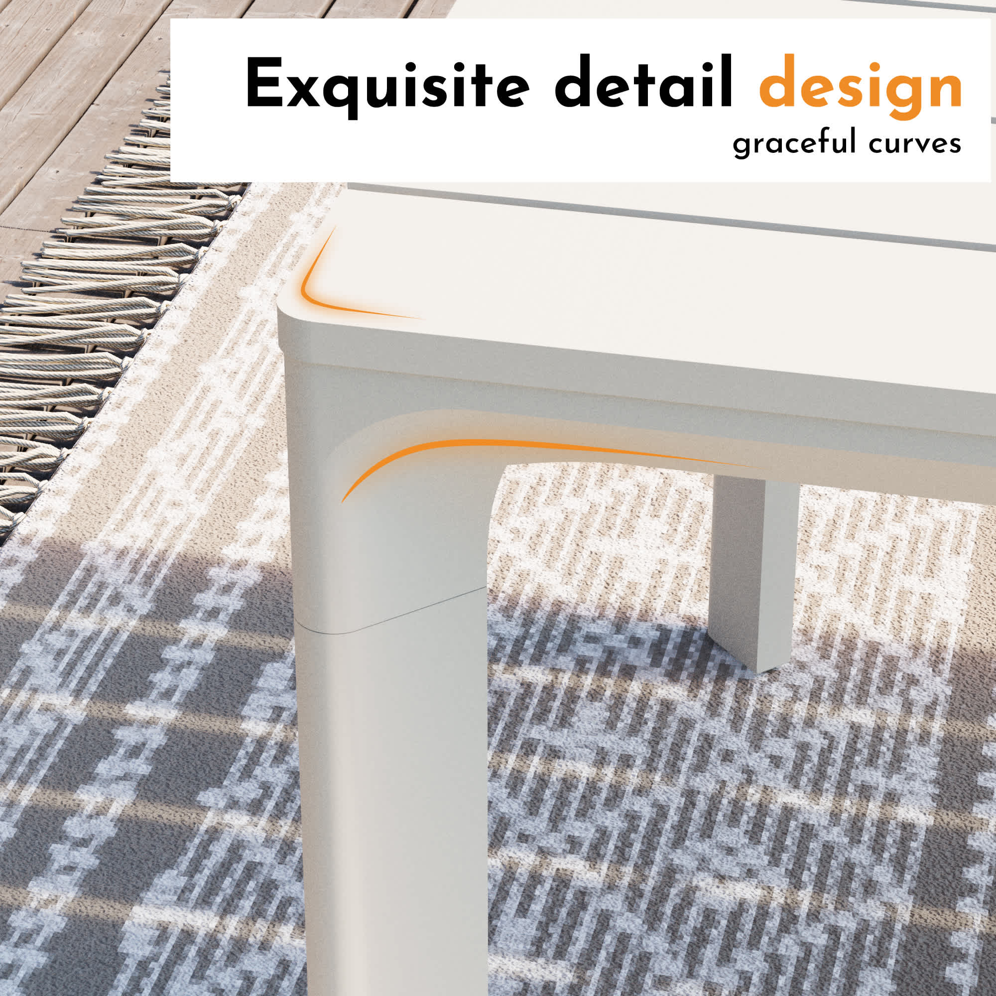 Modern Shade IG20801-DT2-KDW Patio-Tables - View #5