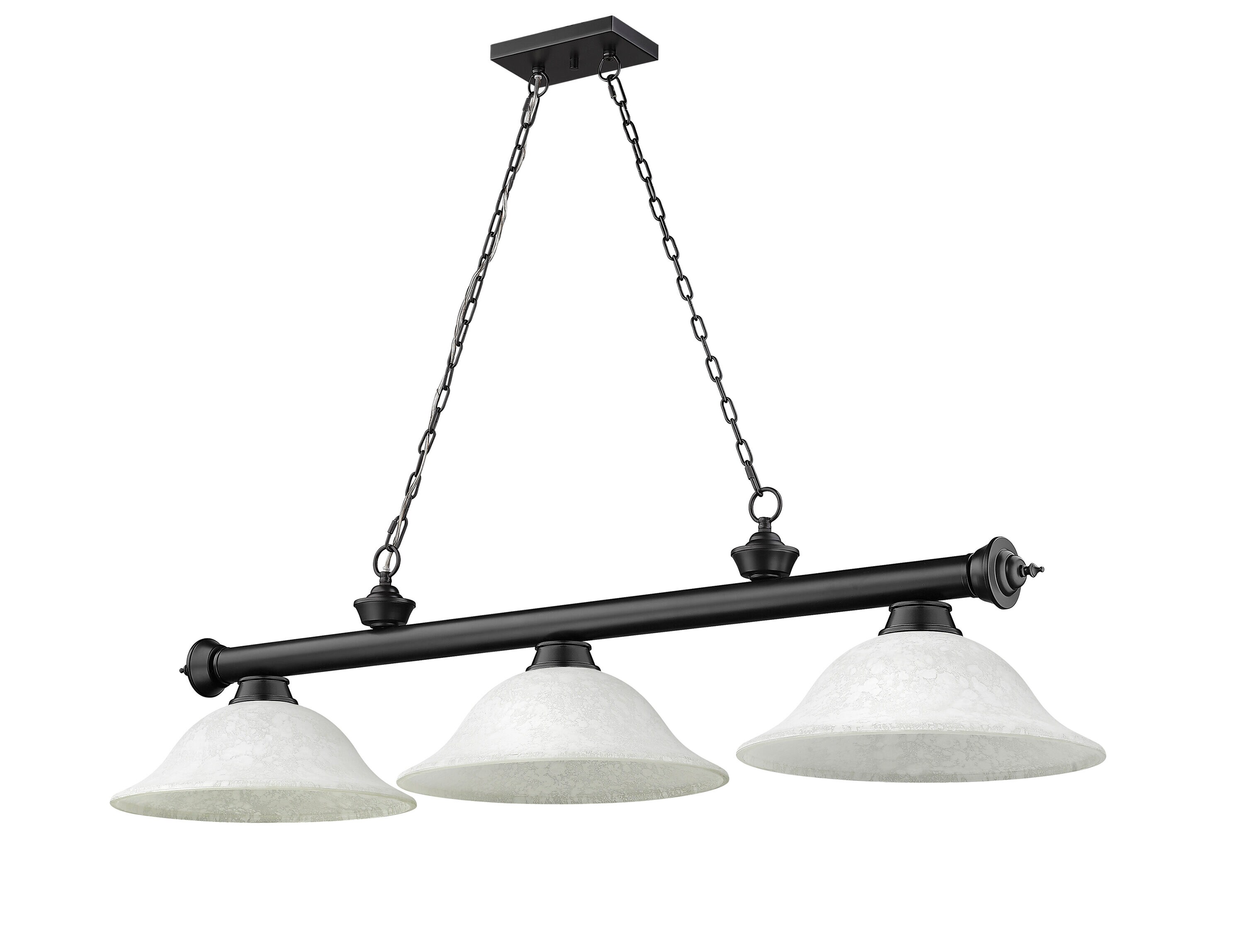 Z-Lite 2306-3MB-WM16 Pool-Table-Lighting - View #5